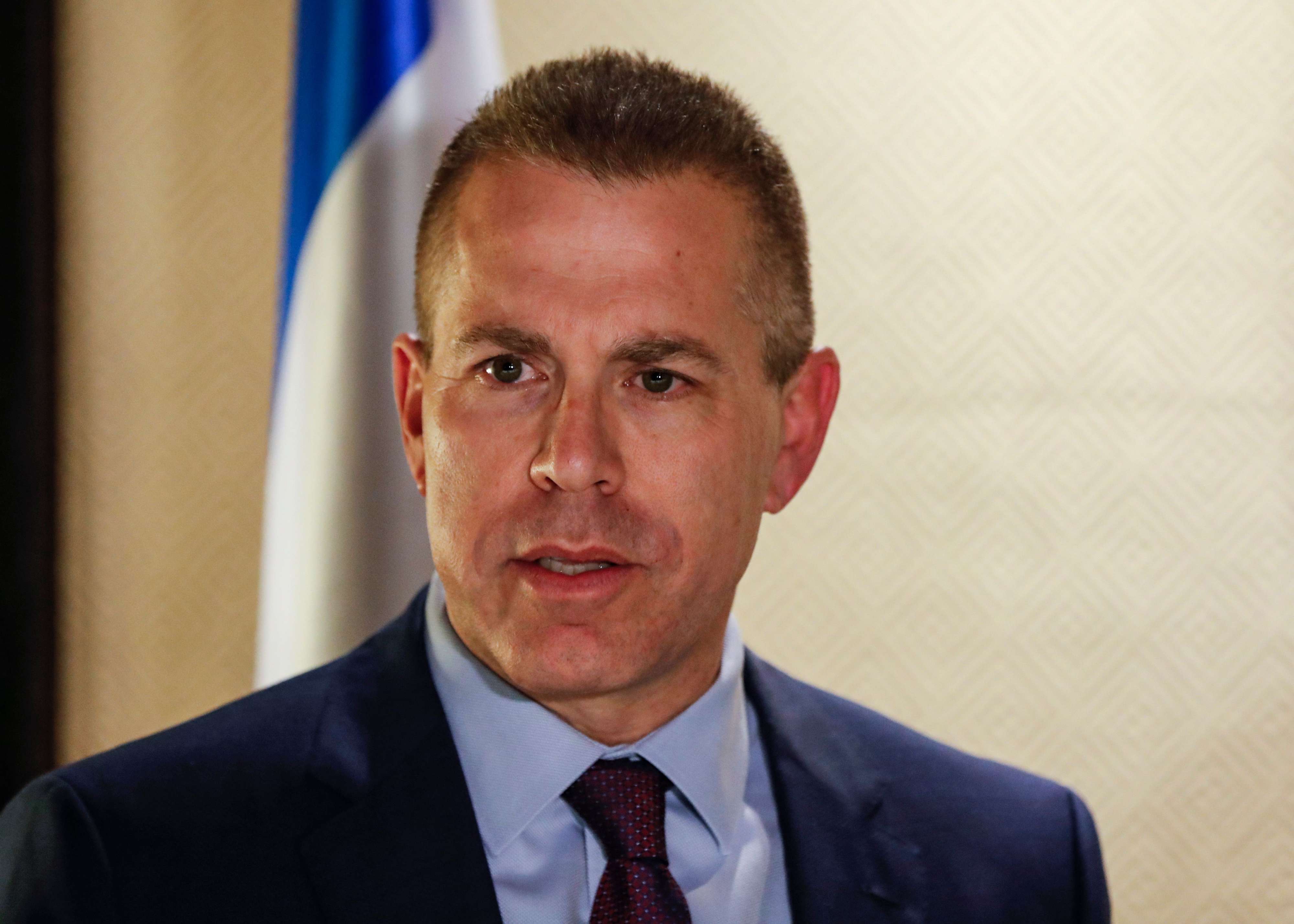 وزير الأمن الداخلي الاسرائيلي جلعاد اردان 