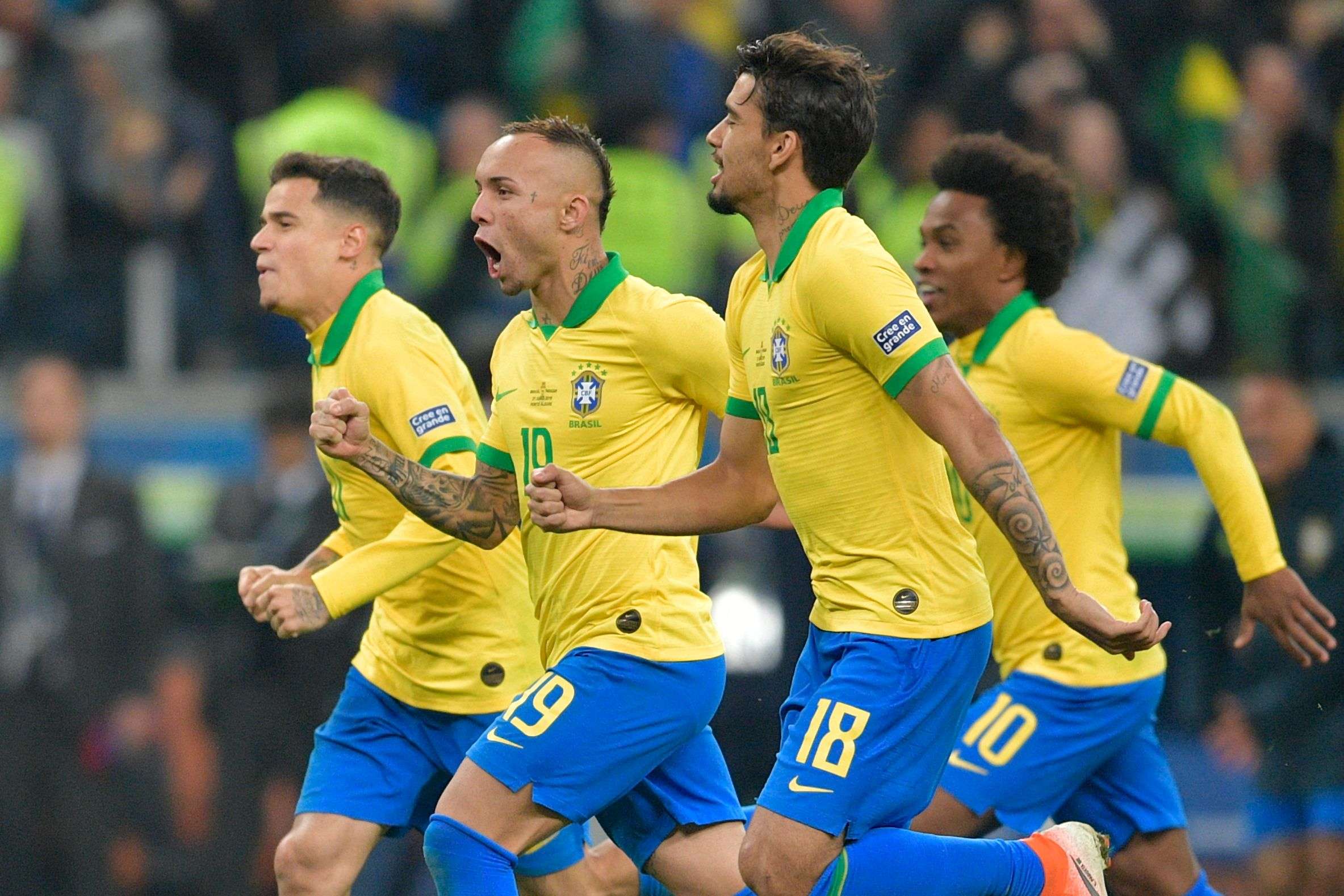 البرازيل تتخلص من شبح ركلات الترجيح أمام البارغواي