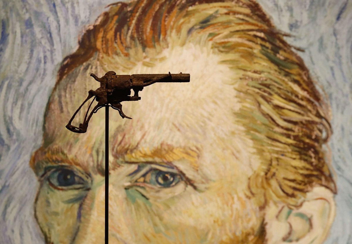مسدس يعتقد أن الرسام الهولندي فان غوخ استخدمه لإنهاء حياته