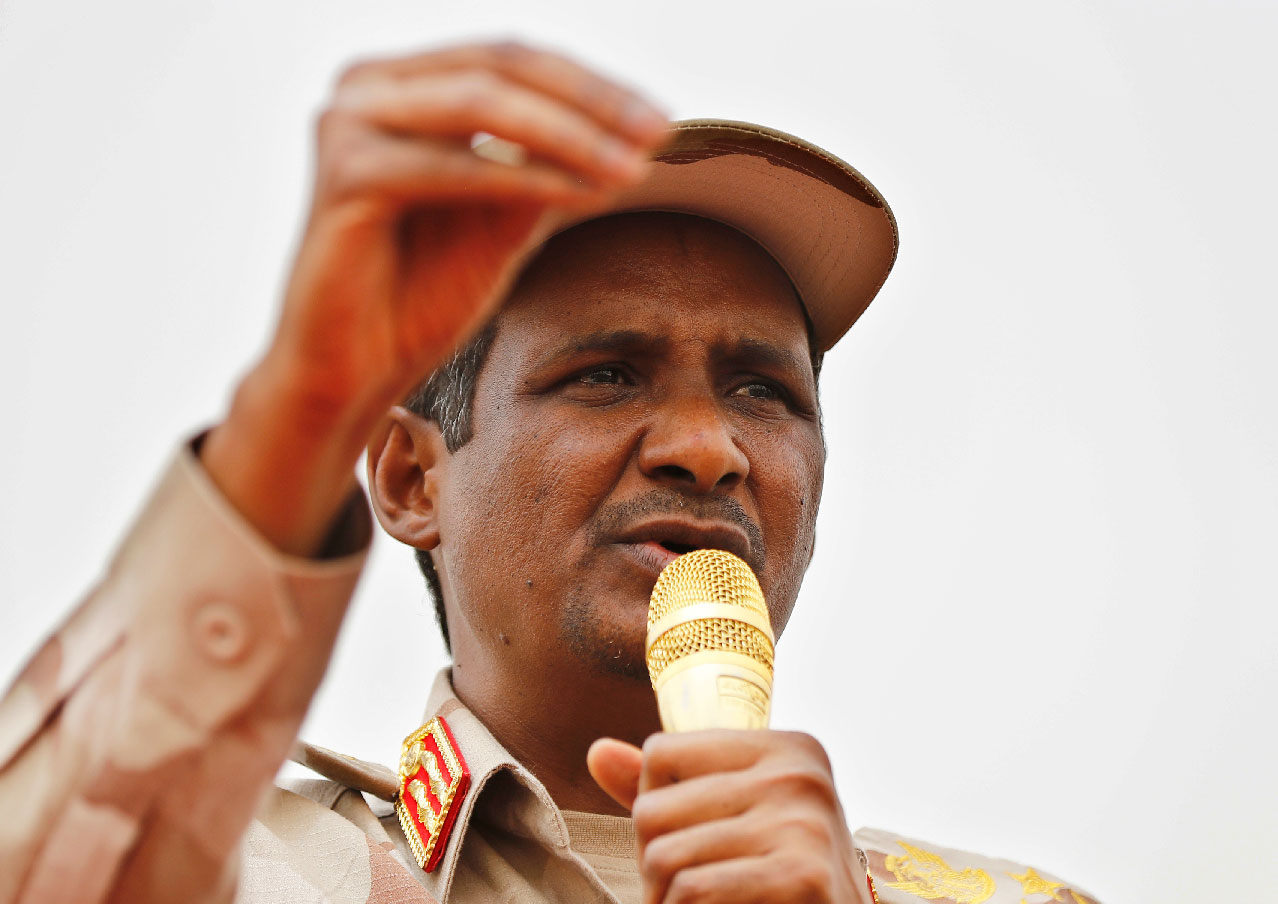 Gen. Mohammed Hamdan Dagalo, the deputy head of Sudan's military council