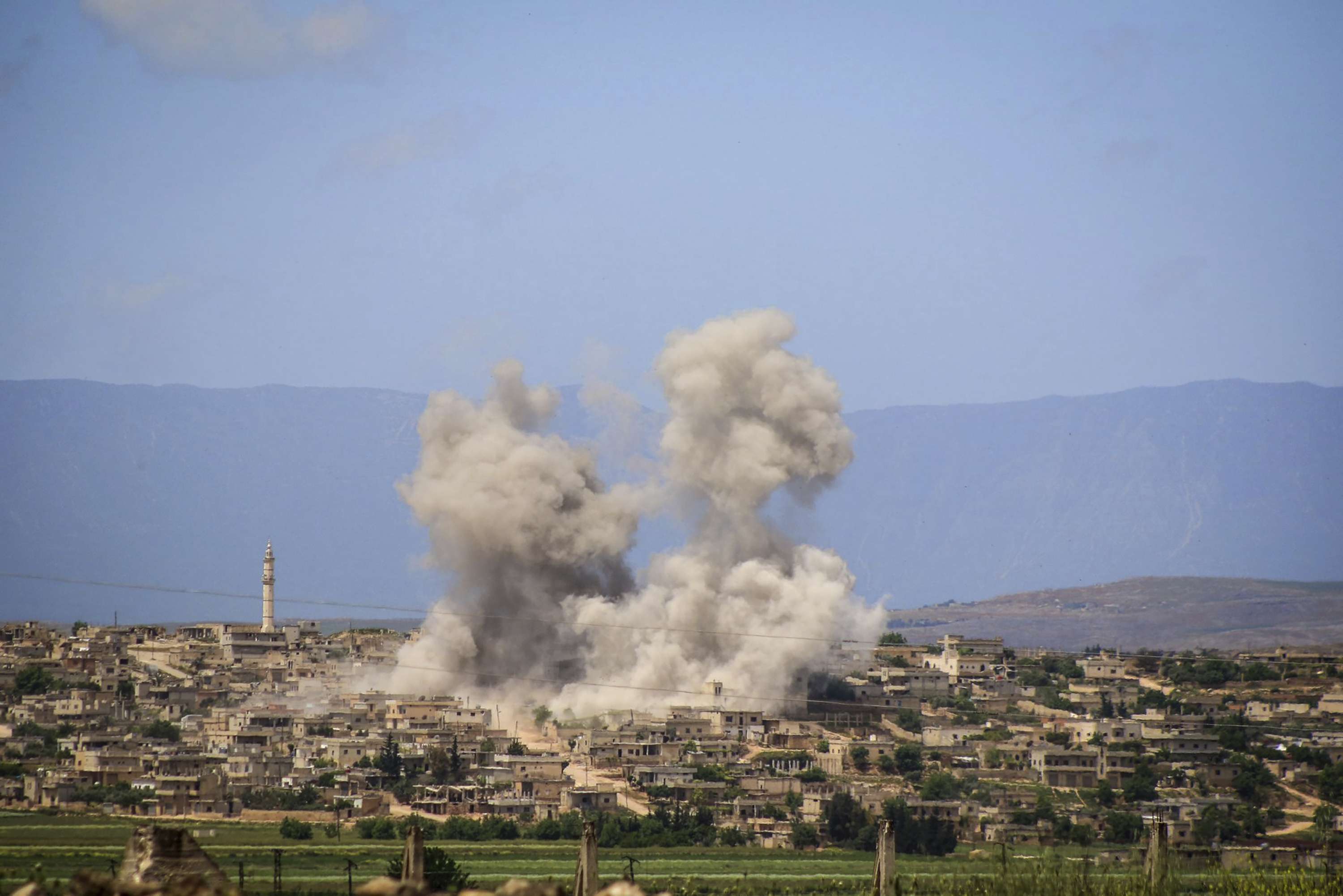 قصف مناطق خفض التصعيد شمال غرب سوريا