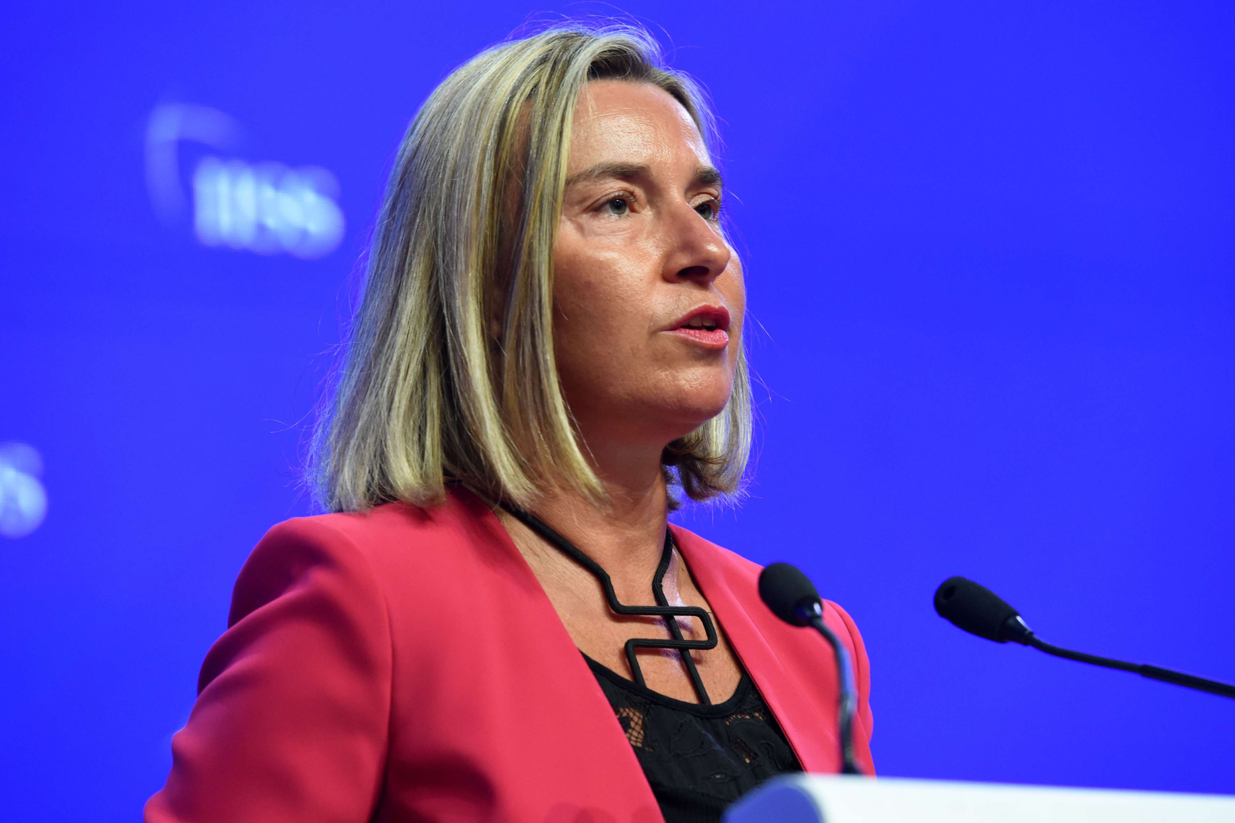 Spokeswoman for EU diplomatic chief Federica Mogherini, said the bloc was still gathering information on the incident