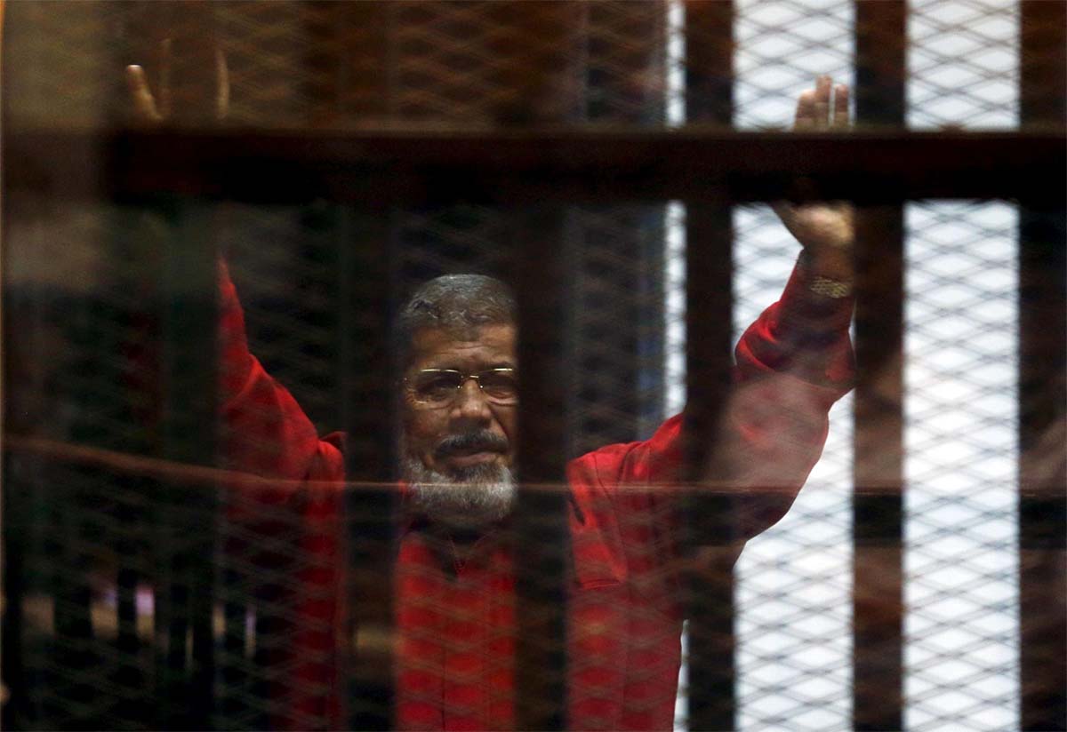 Morsi was toppled by then army chief, now President Sisi in 2013 
