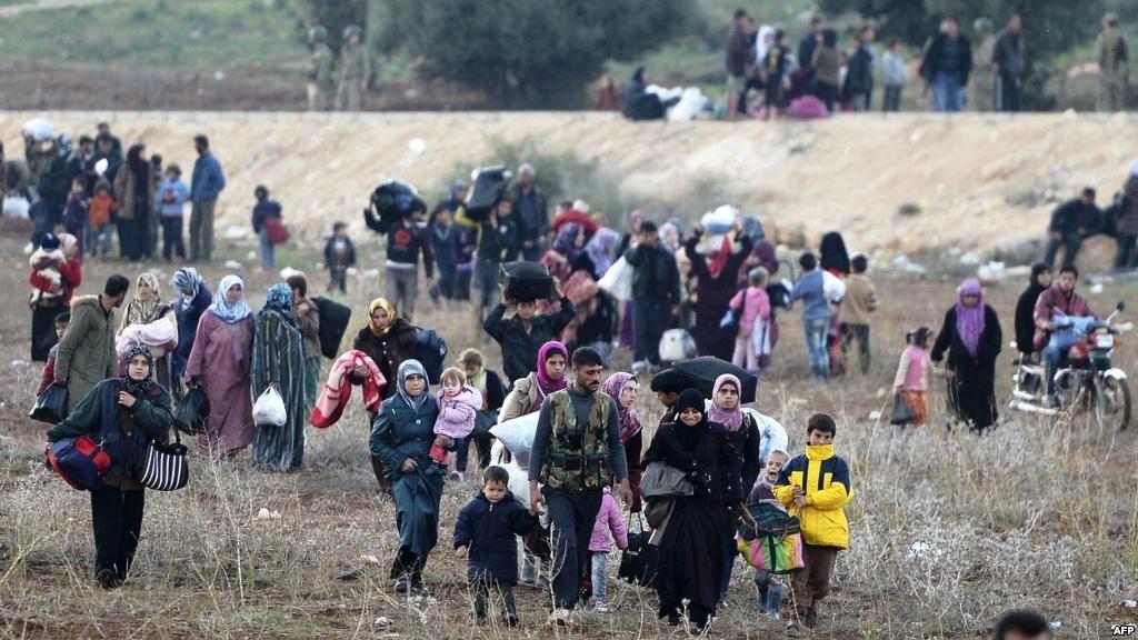 الاجئون السوريون