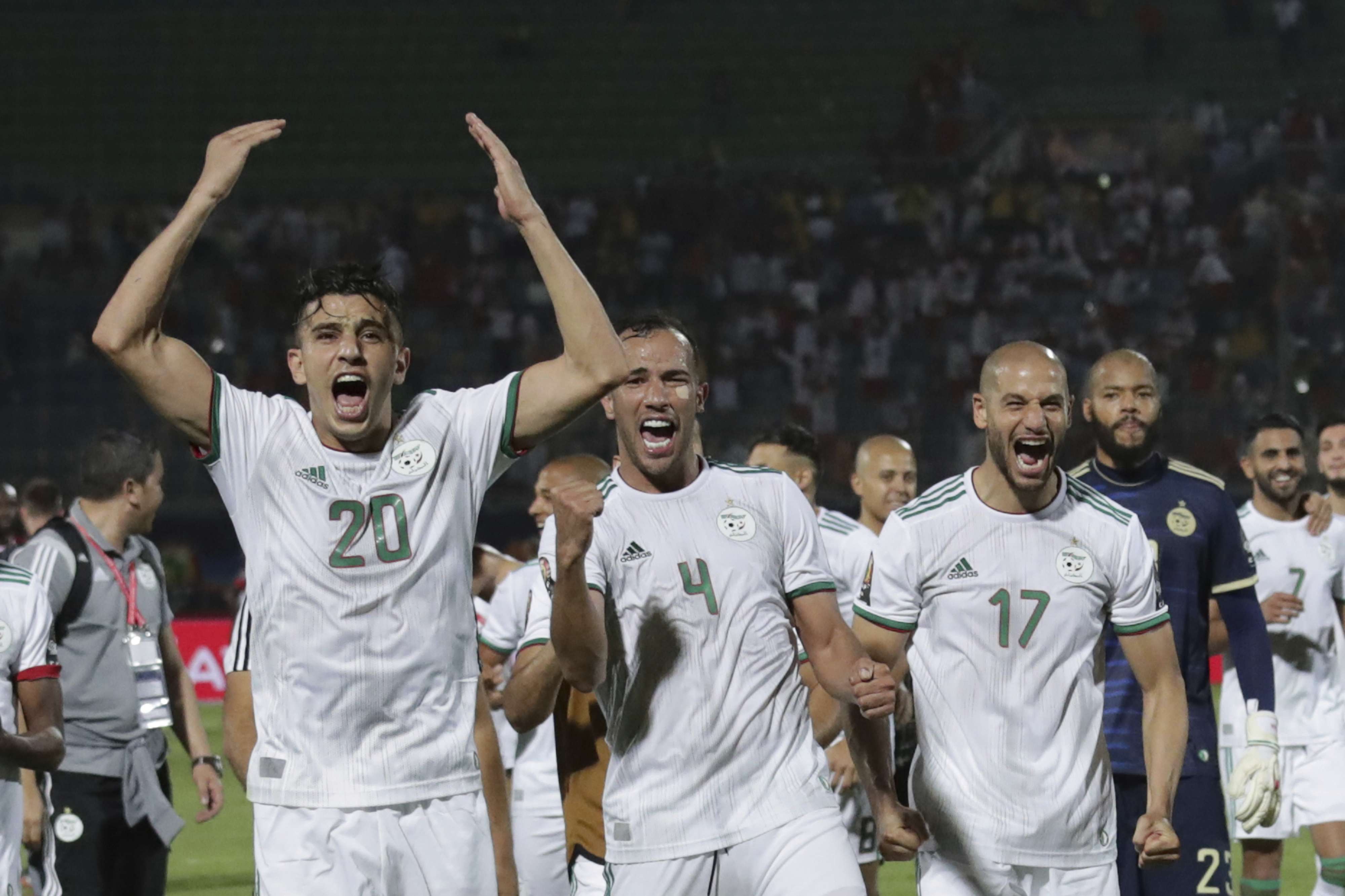 الجزائر لتحقيق إنتصاره الخامس