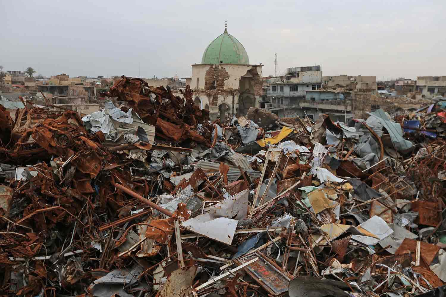 الدمار في الموصل