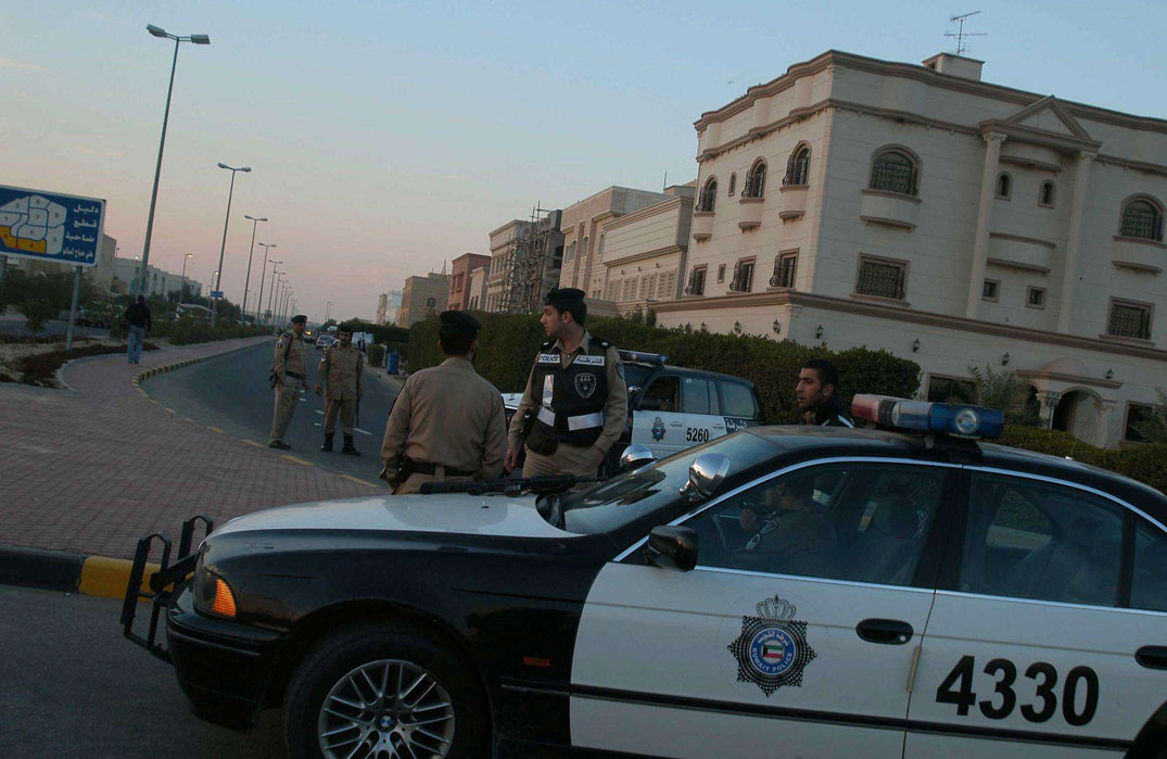 قوات الأمن الكويتية