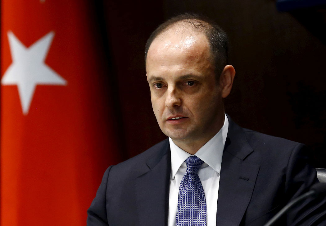 Turkey's former central bank governor Murat Cetinkaya