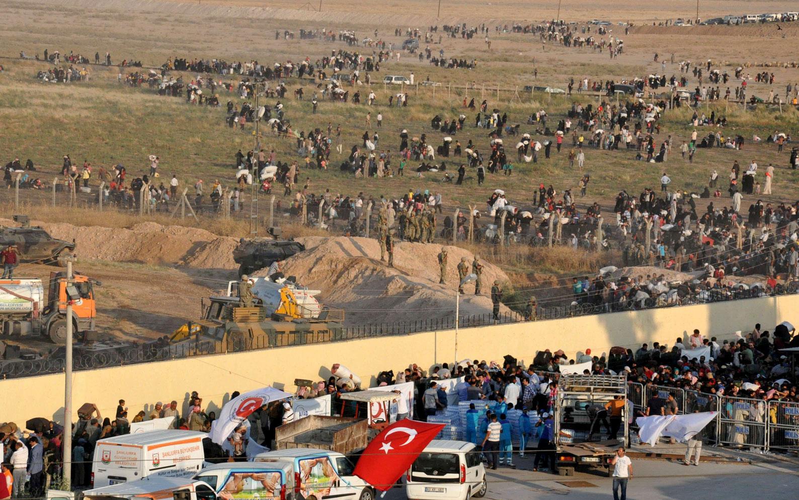 اللاجئون السوريون في تركيا