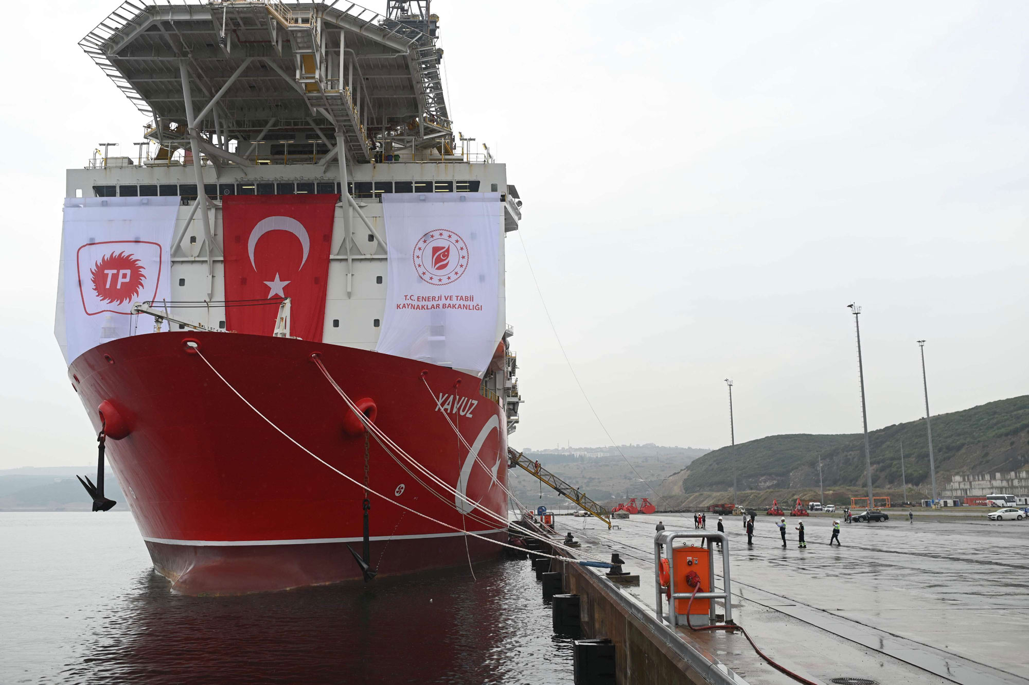 تركيا أرسلت في يونيو سفينة 'يافوز' وهي الثانية التي تجري عمليات تنقيب في المياه القبرصية
