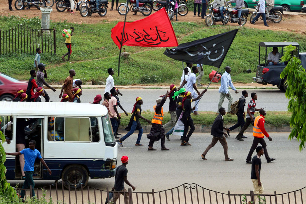 احتجاجات شيعة نيجيريا