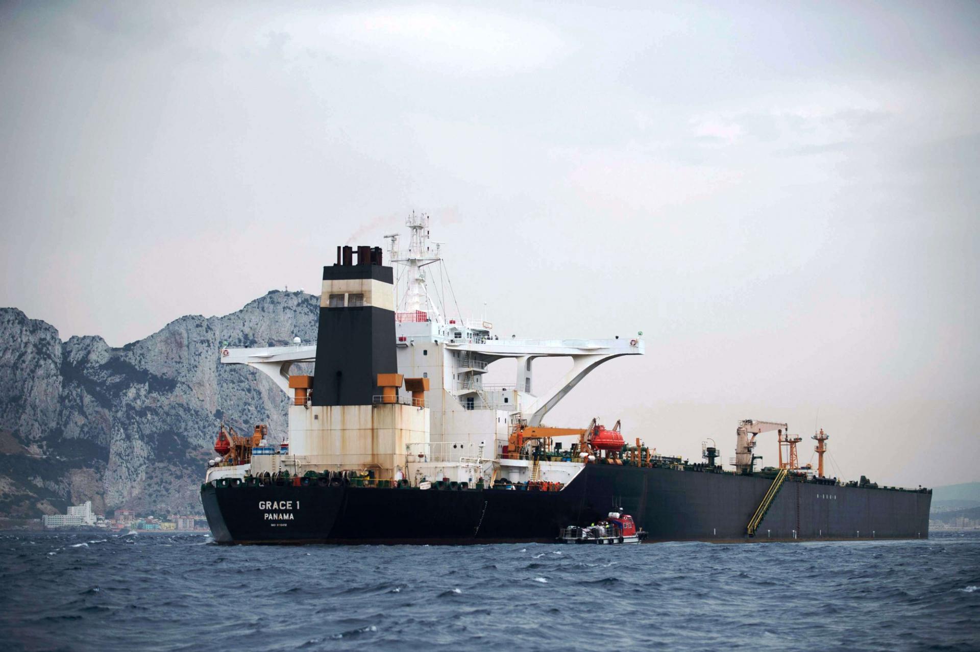 ناقلة النفط الايرانية غريس 1