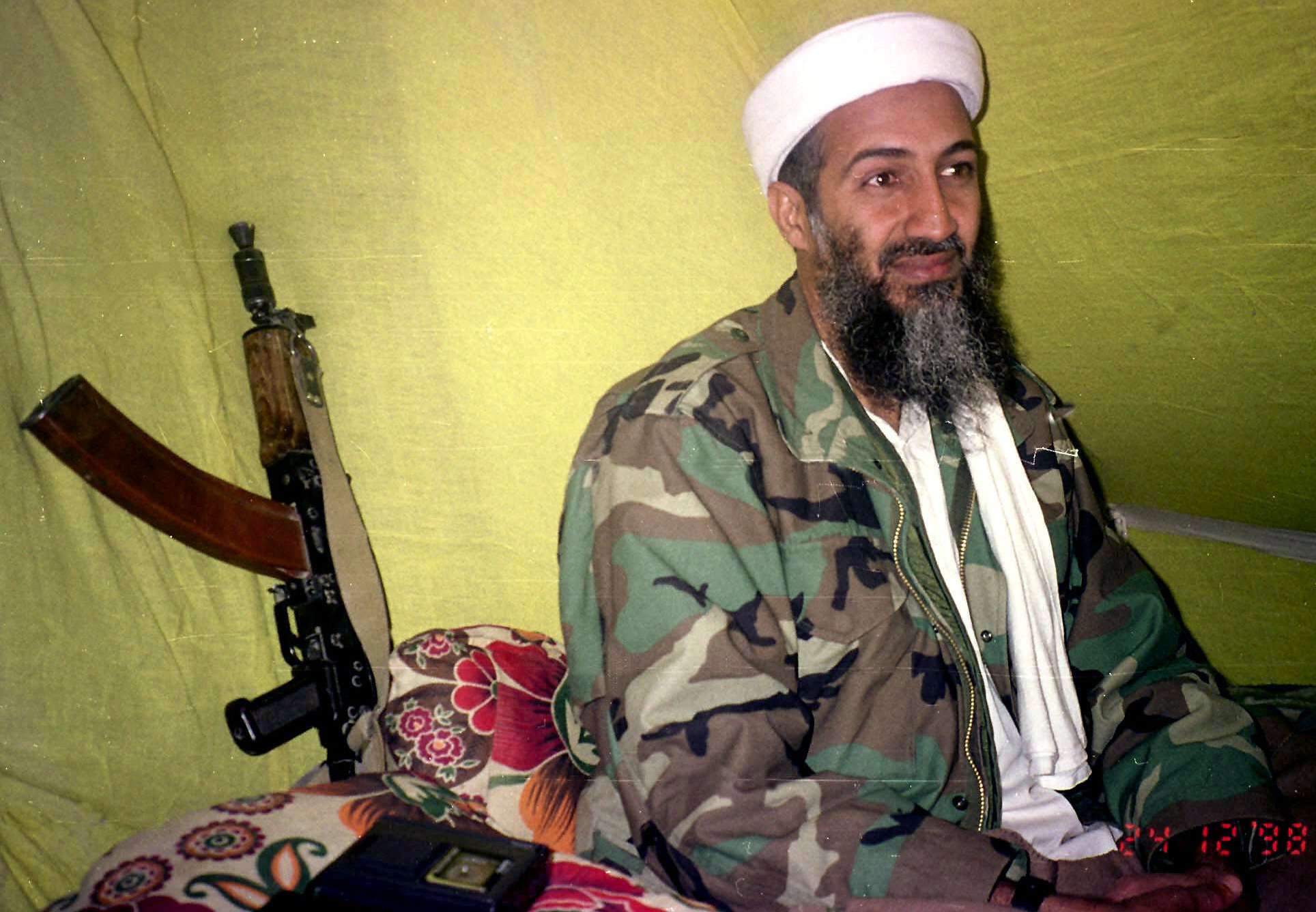 زعيم تنظيم القاعدة اسامة بن لادن