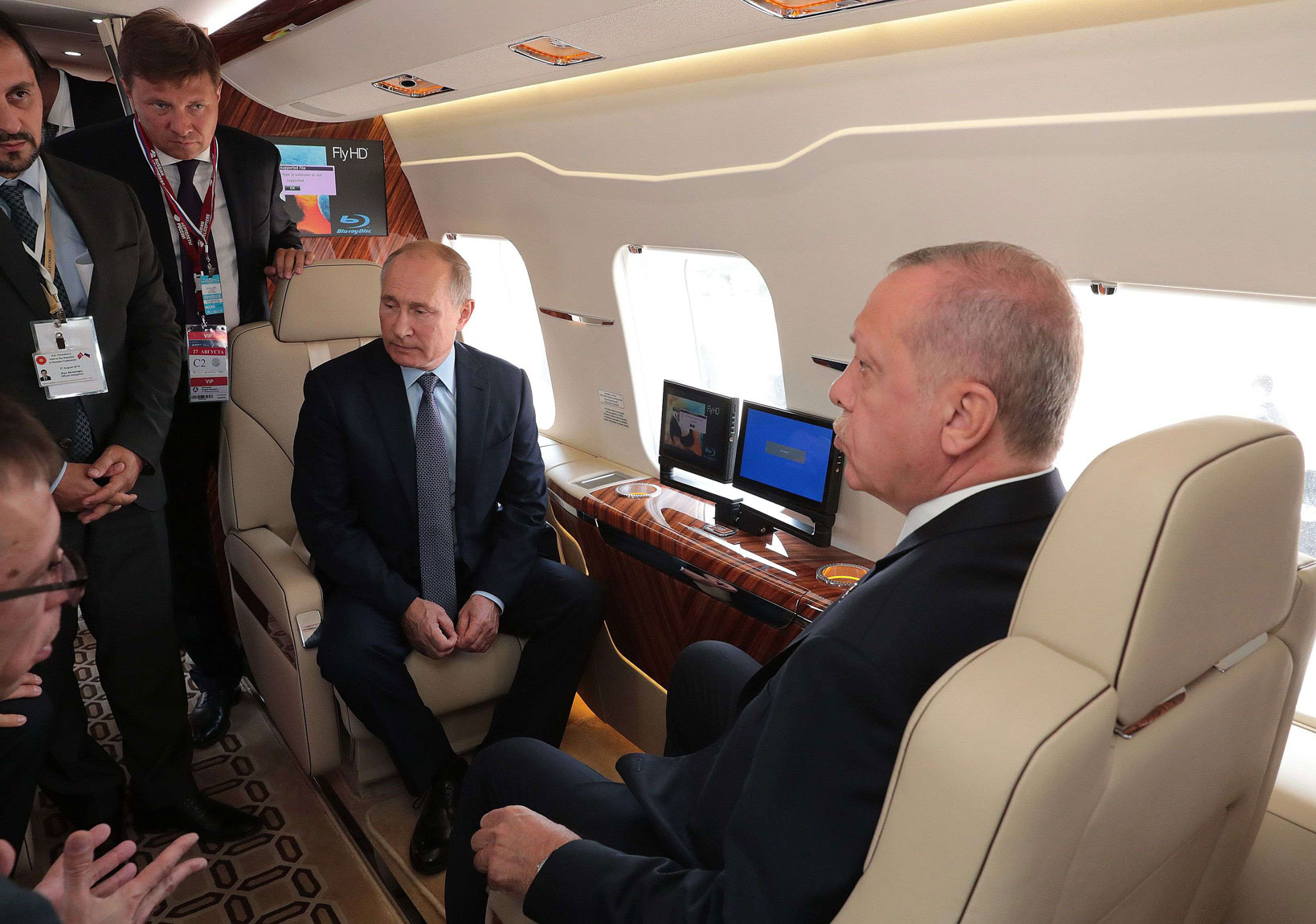 زيارة اردوغان لموسكو