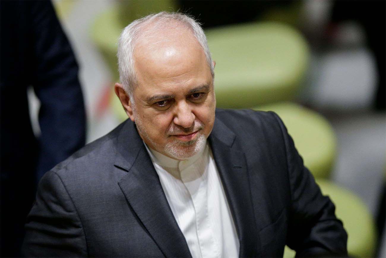 US said Zarif's foreign ministry was advancing the Iranian Supreme Leader's "destabilizing" policies