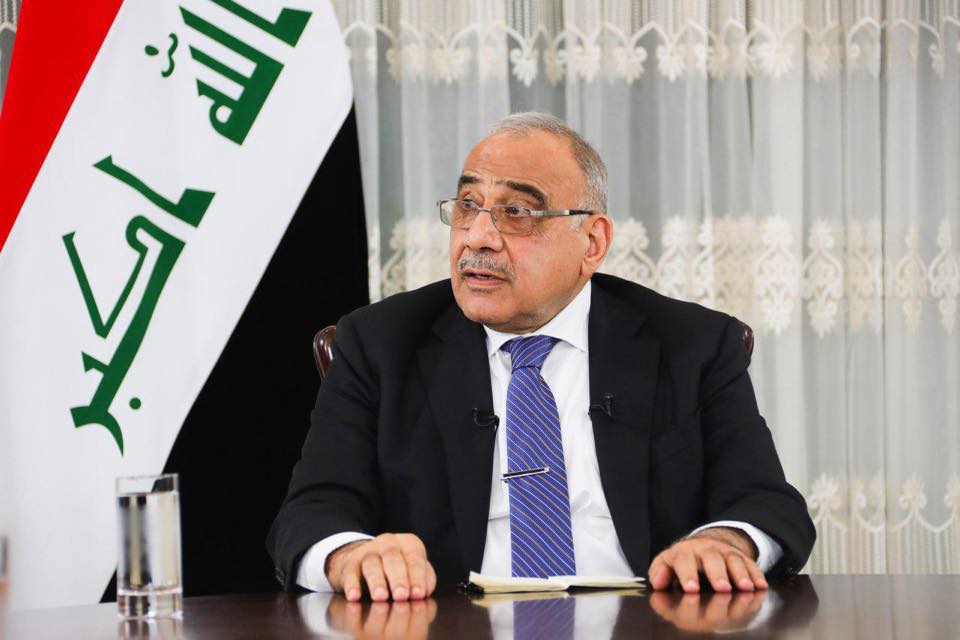 رئيس الوزراء العراقي عادل عبدالمهدي 