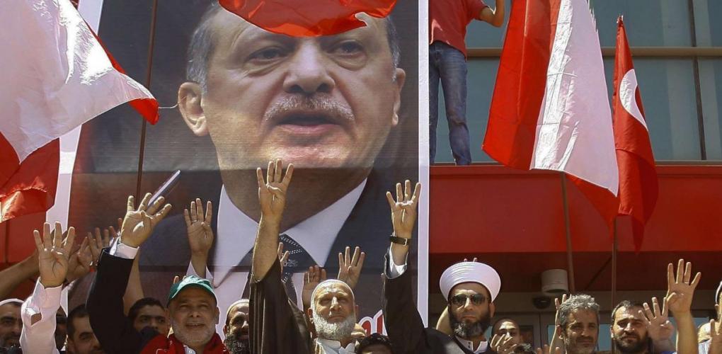 حزب أردوغان يلقي بكل ثقله في دعم المشروع الاخواني