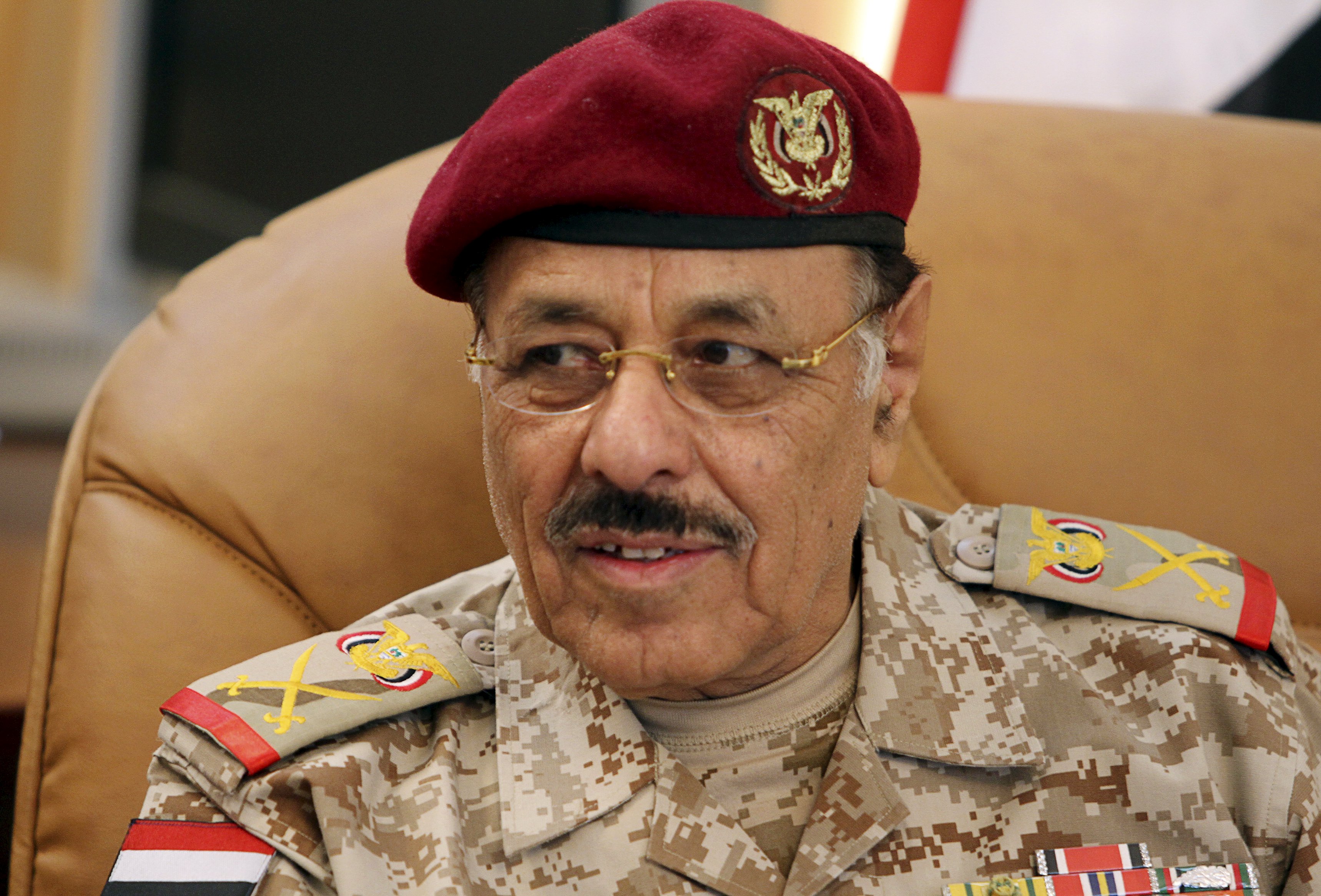 نائب الرئيس اليمني علي محسن الاحمر