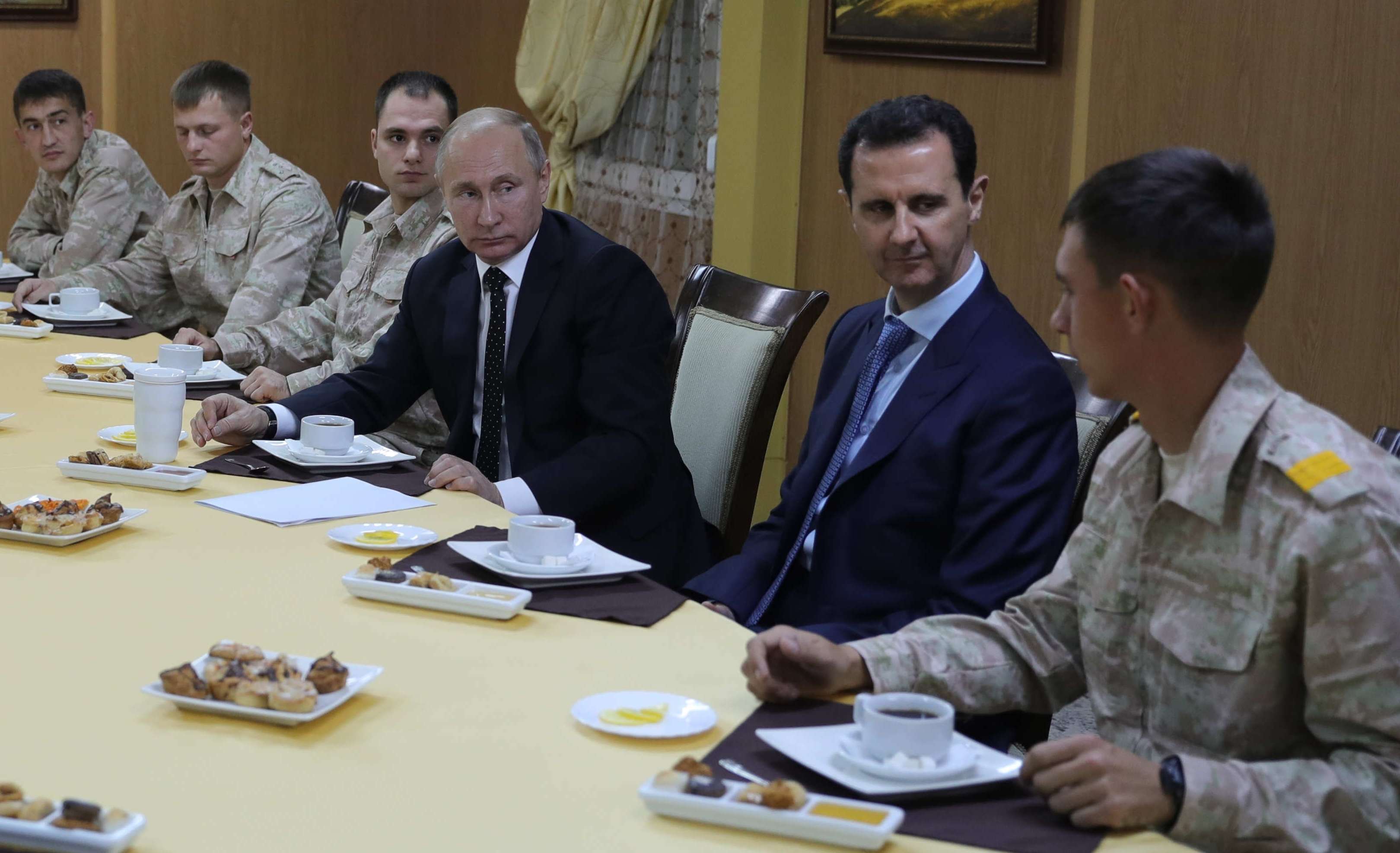 الأسد كافأ بوتين على دعمه باتفاقيات عسكرية تبقي القوات الروسية في سوريا إلى أجل غير مسمى