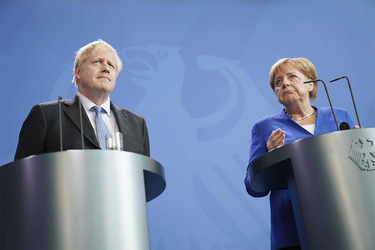 Johnson and Merkel stressed the importance of avoiding the further escalation of tensions in the region