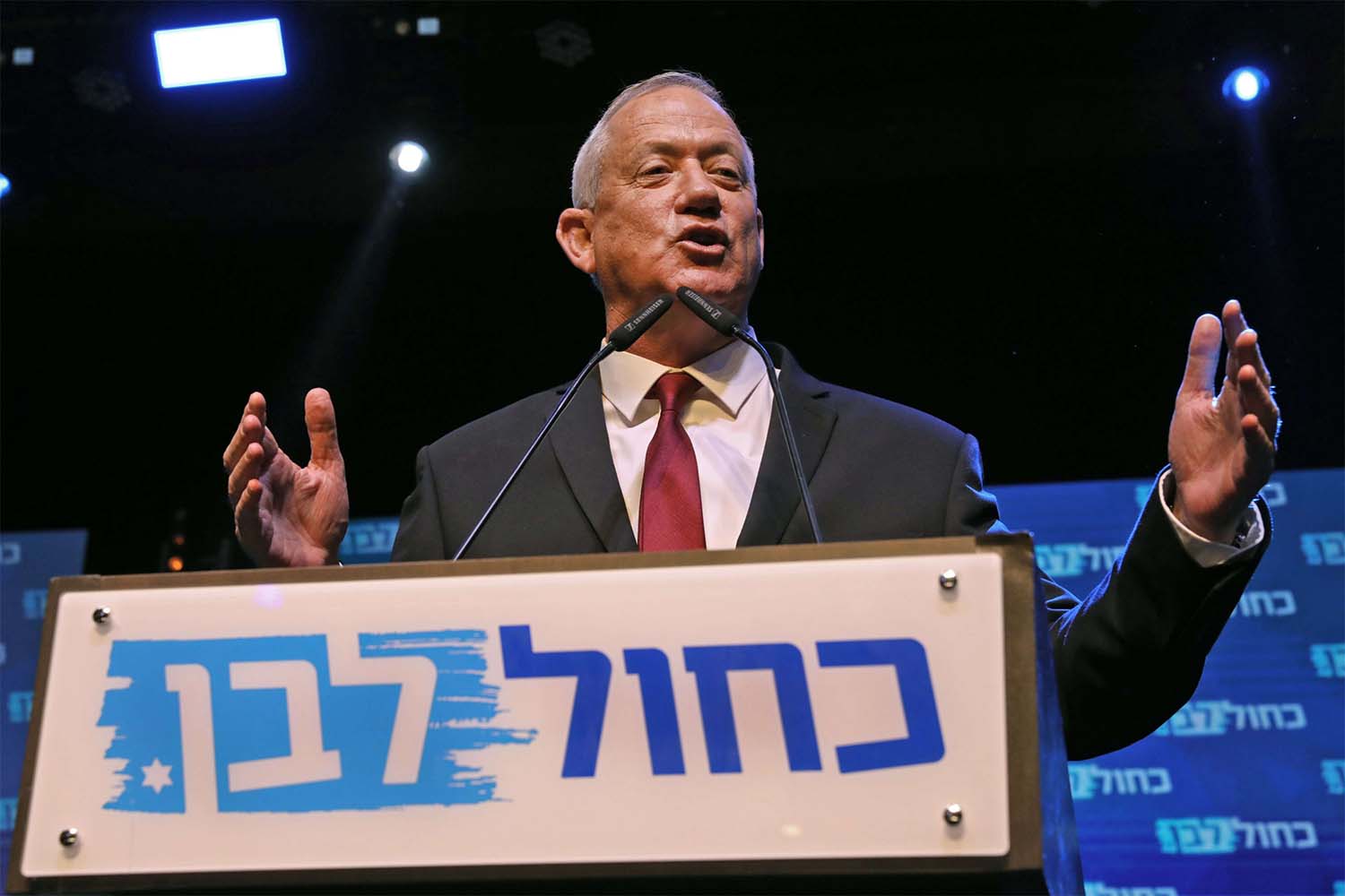 Benny Gantz, leader and candidate of the Israel Resilience party