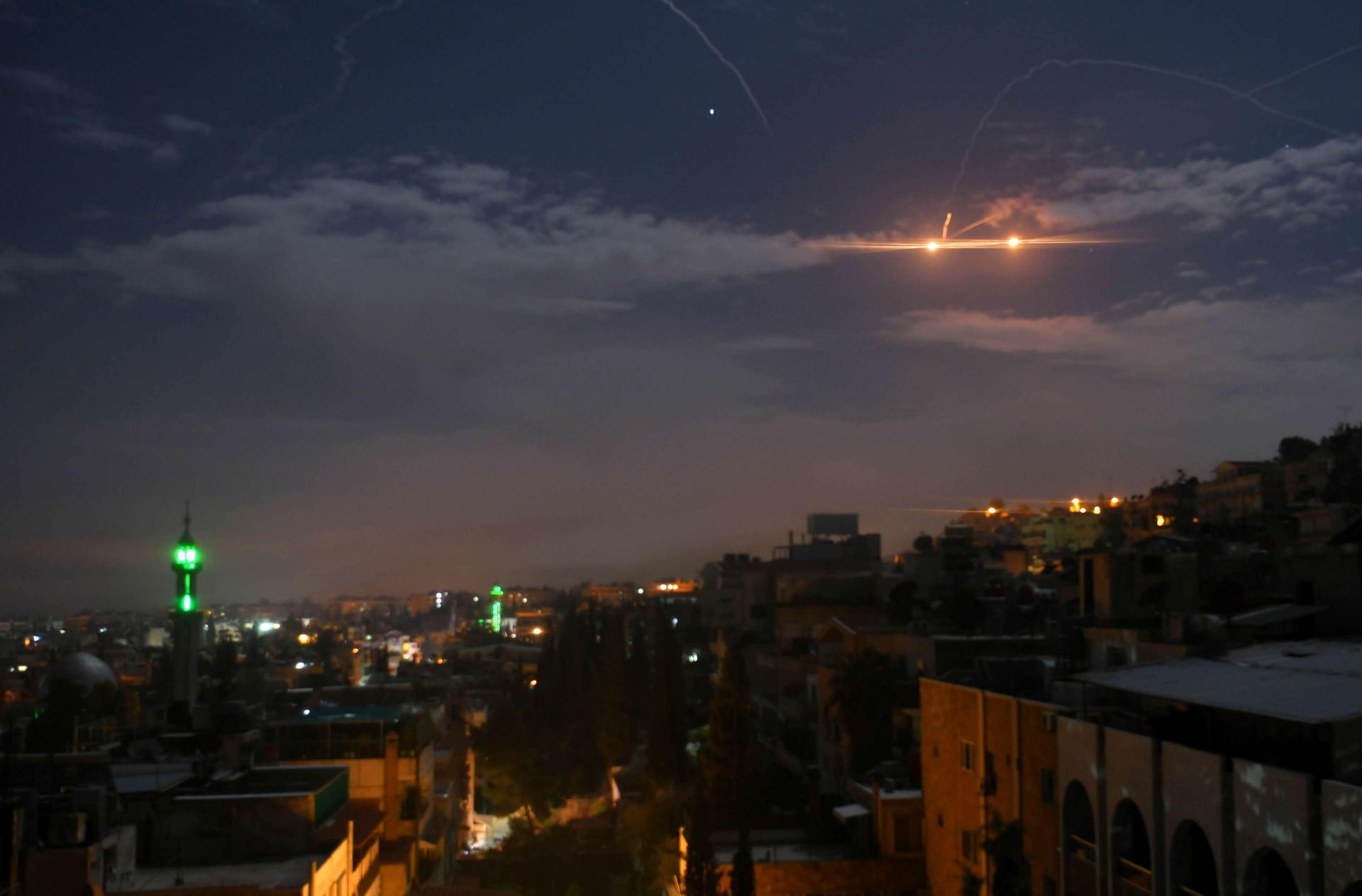 هجمات اسرائيلية على مواقع ايرانية في سوريا