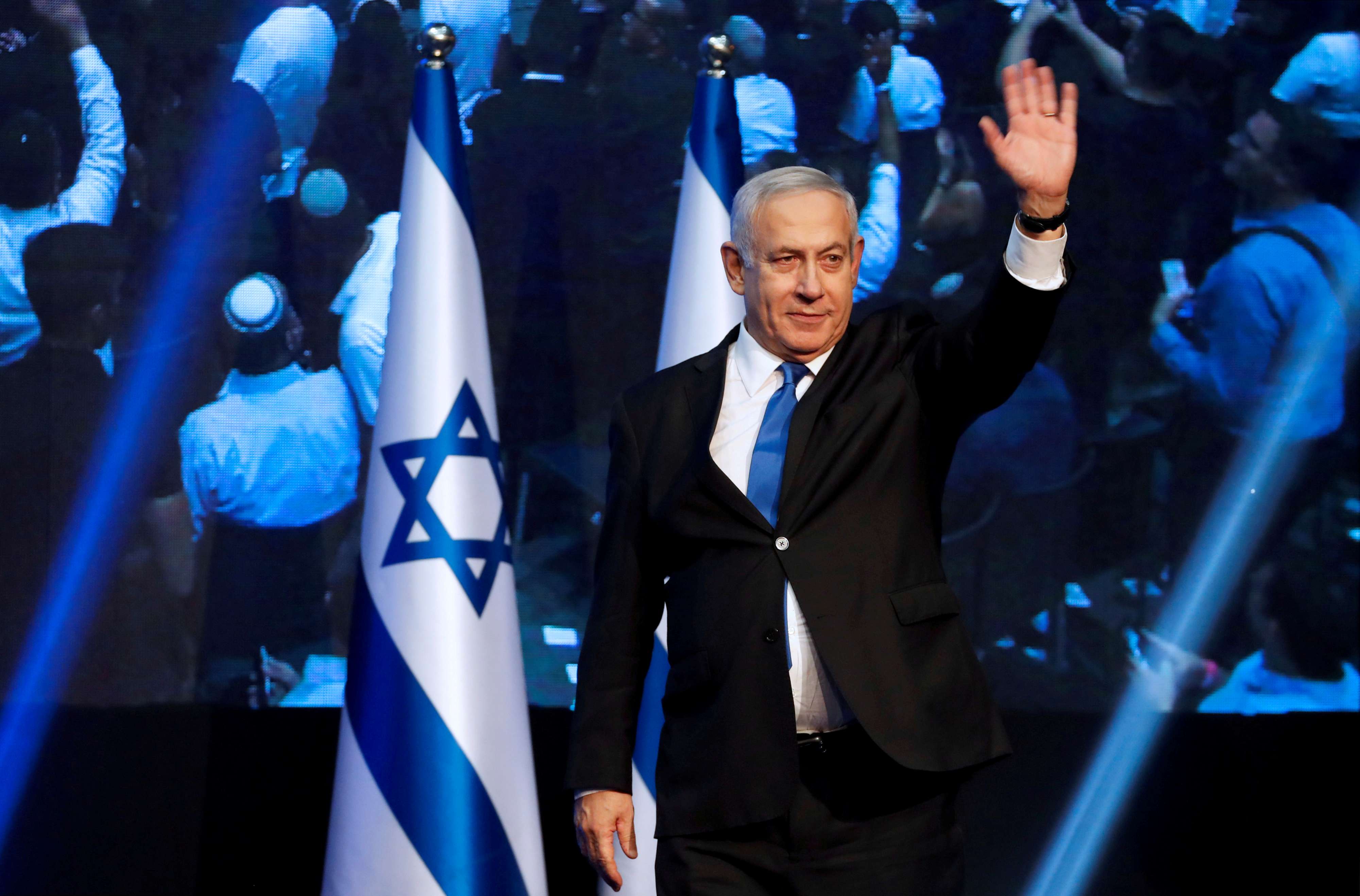 Netanyahu has received the endorsement of 55 parliament members to be prime minister, while Gantz has received 54.