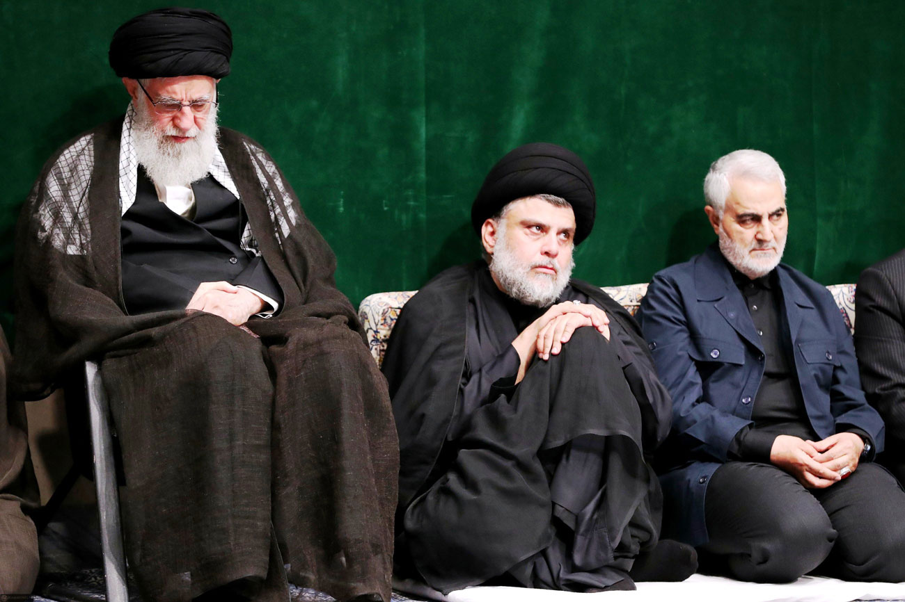 خامنئي يسعى لاستقطاب الصدر المعارض للنفوذ الإيراني في العراق