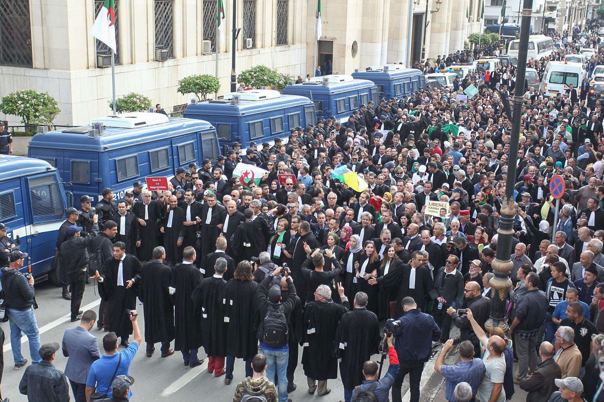 قضاة الجزائر في إضراب غير محدود