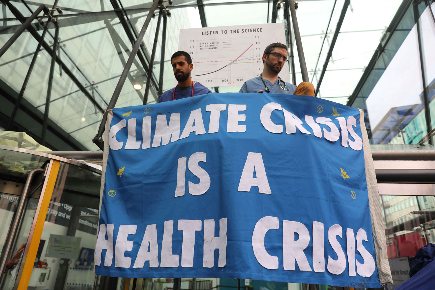 مظاهرات حول أزمة المناخ