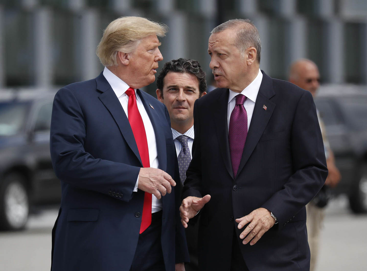 الرئيس الأميركي دونالد ترامب ونظيره التركي رجب طيب أردوغان