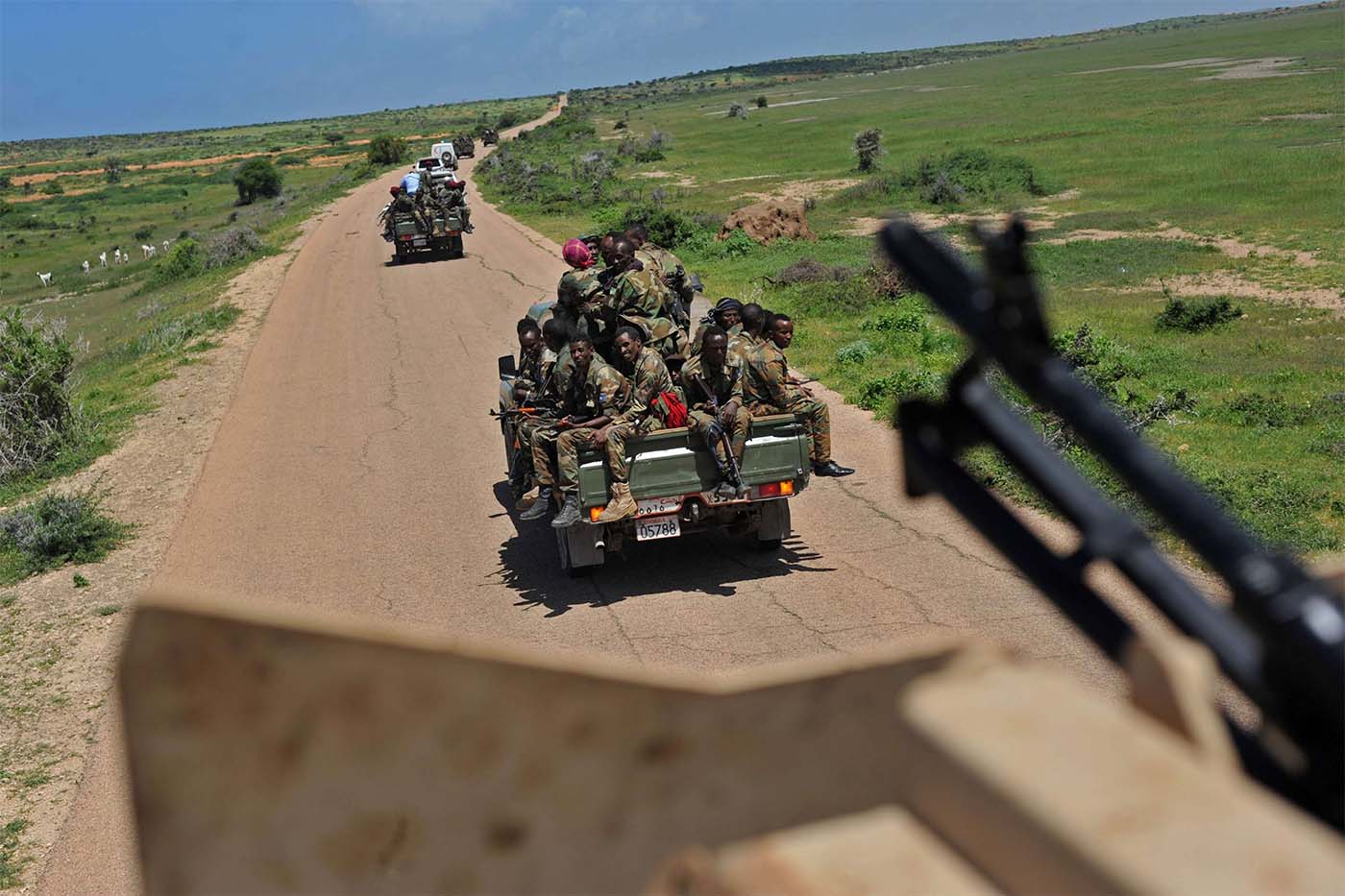More than 500 American forces are partnering with AMISOM and Somali national security forces in counterterrorism operation