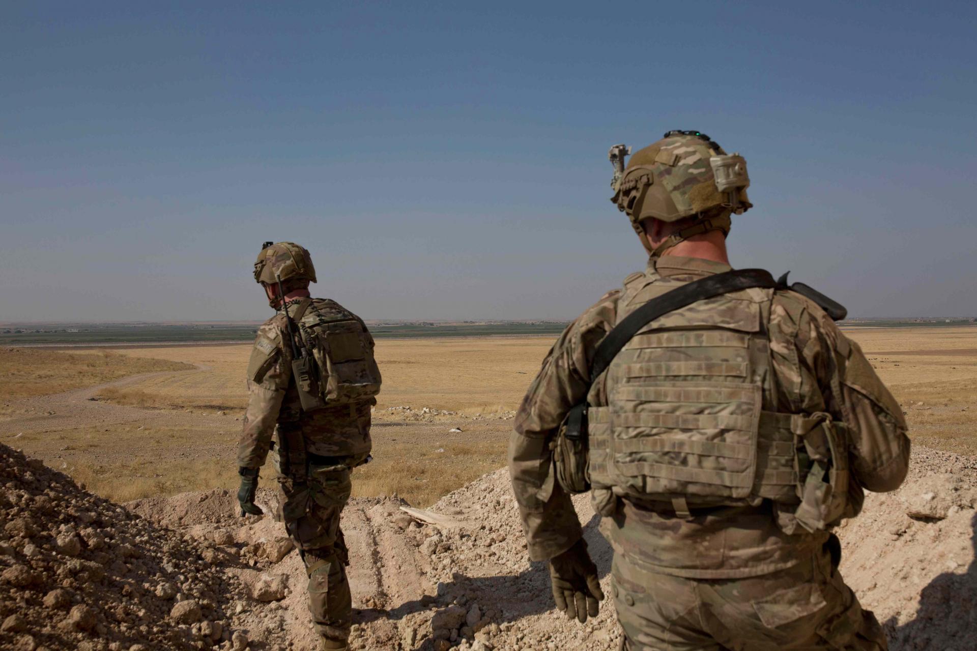 Esper said that the ceasefire in northeastern Syria was generally holding.