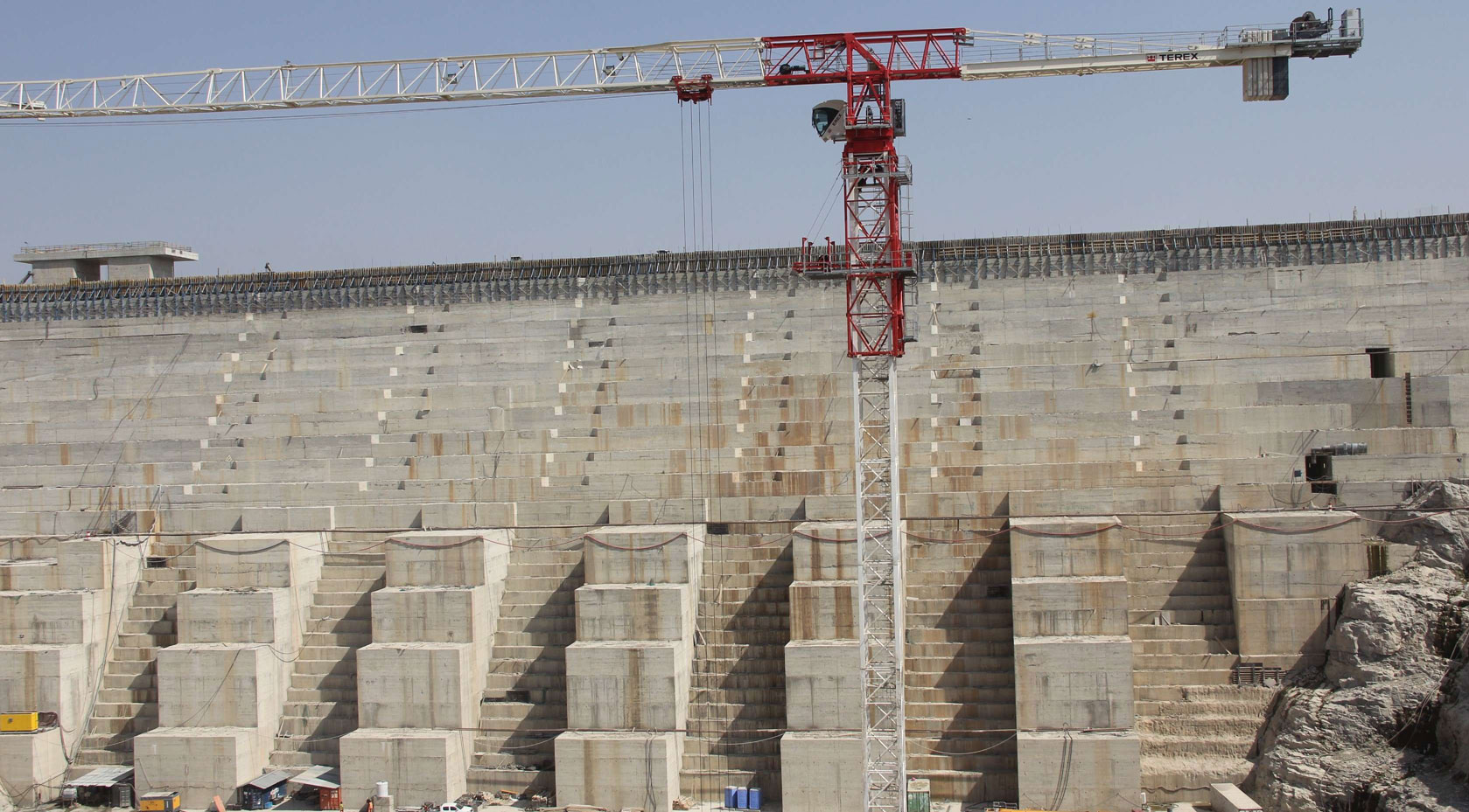 عملية بناء سد النهضة في إثيوبيا