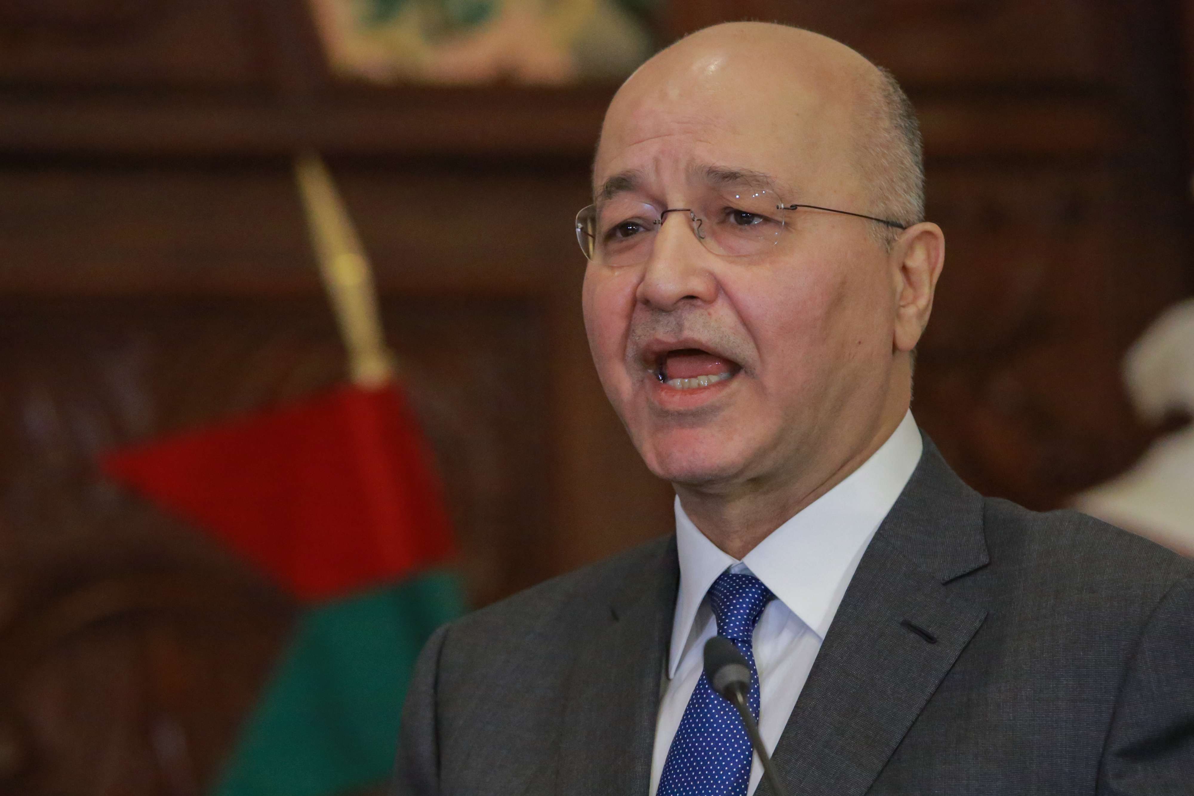 الرئيس العراقي: لا أعلم مسبقا بشأن الزيارة