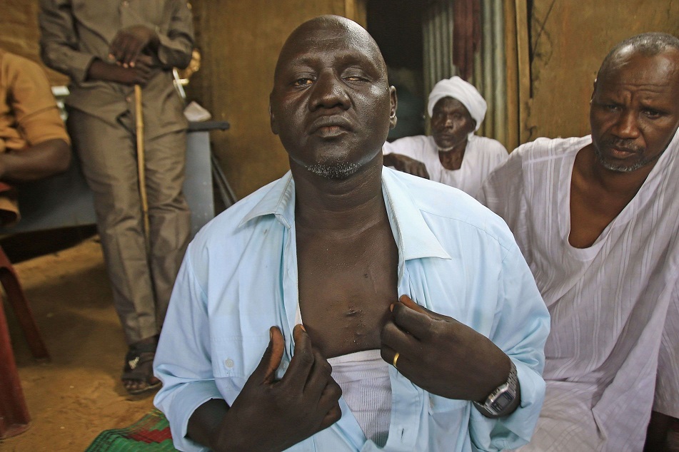 ضحايا المجازر في اقليم دارفور