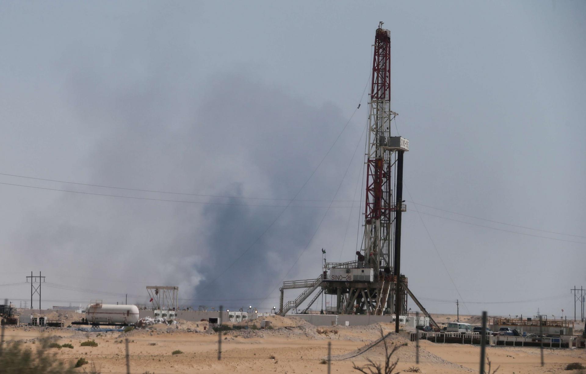 الهجوم على منشآت شركة أرامكو النفطية السعودية 