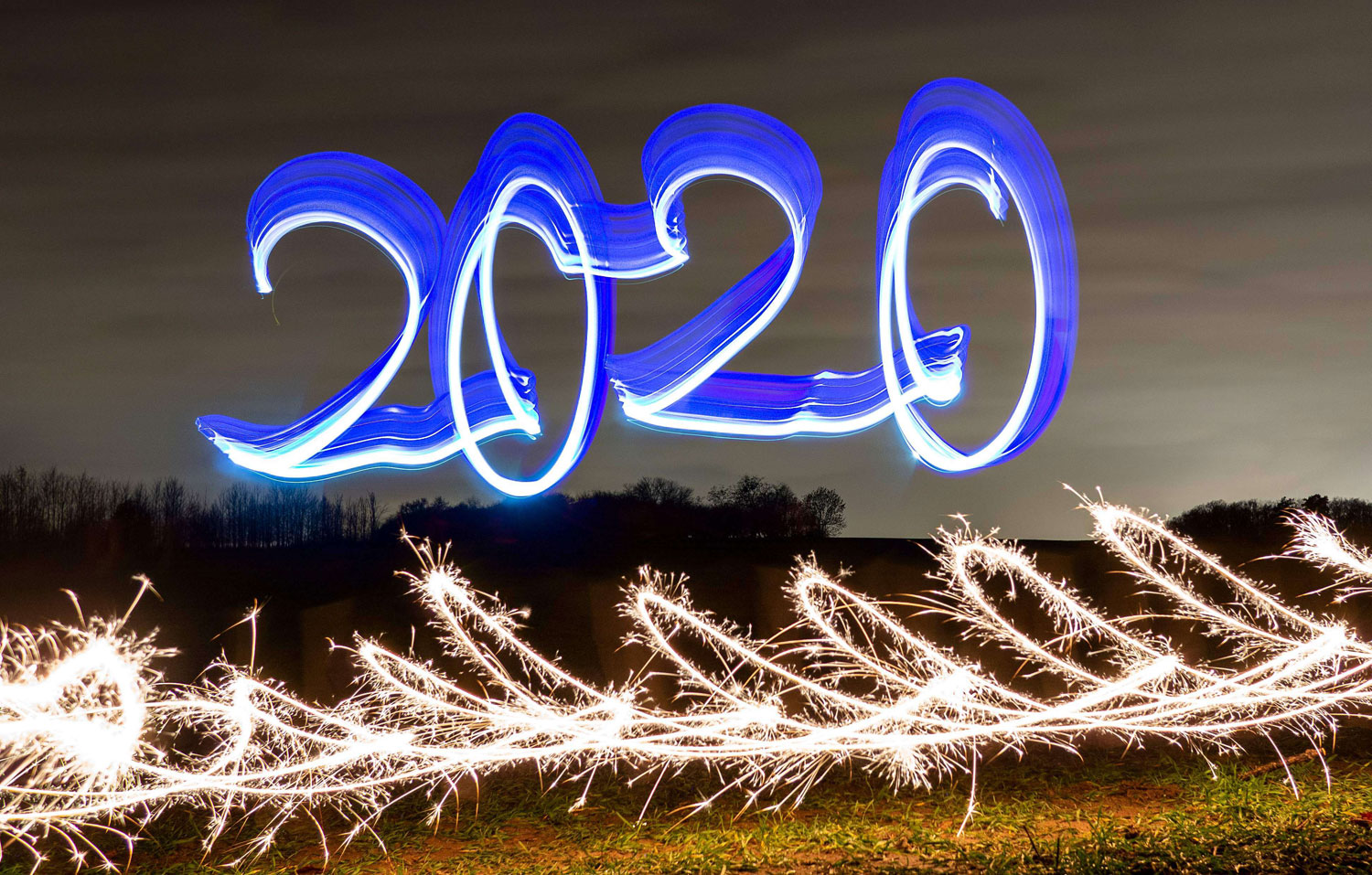 الاحتفال بالعام 2020