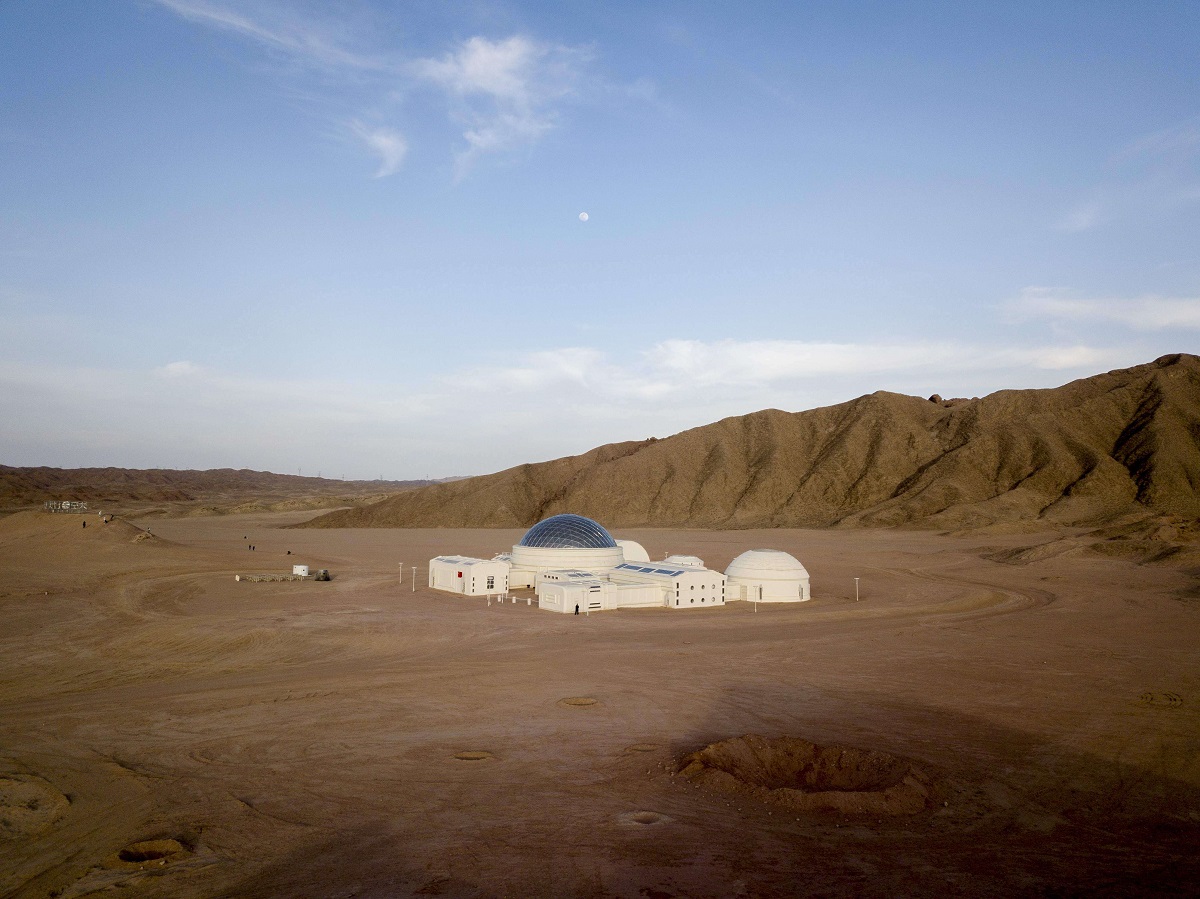 قاعدة في صحراء الصين تحاكي بيئة كوكب المريخ