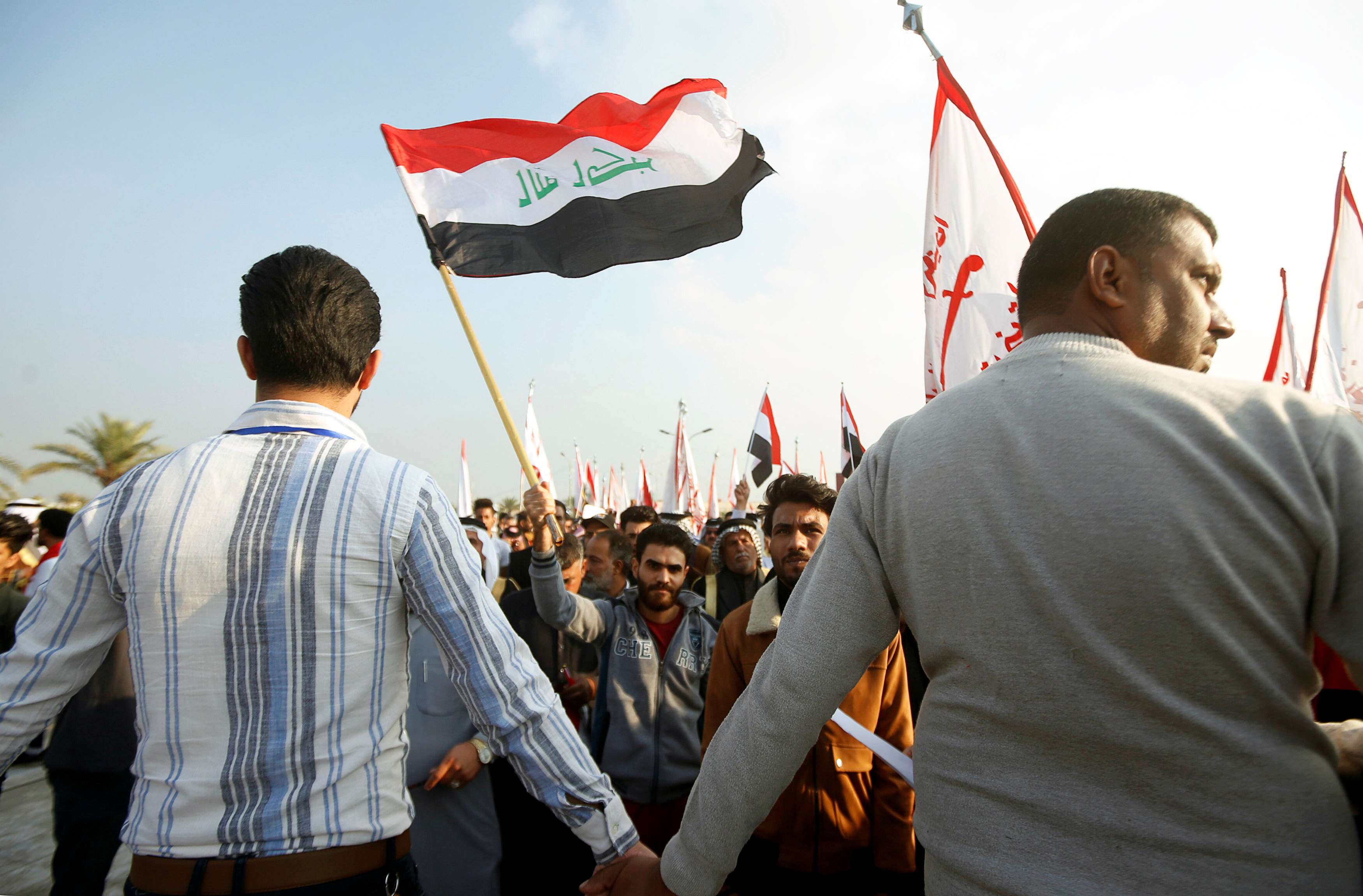 العراقيون يد واحدة لإسقاط النظام
