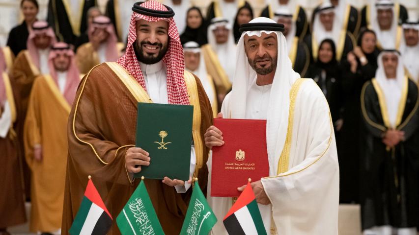 علاقات سعودية اماراتية راسخة