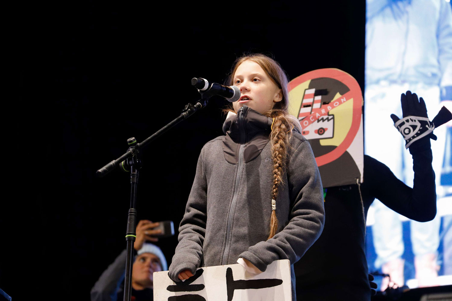 غريتا تونبرغ