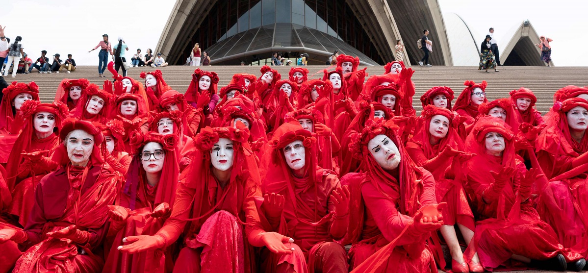  مظاهرة احتجاج مناخية في سيدني بأستراليا