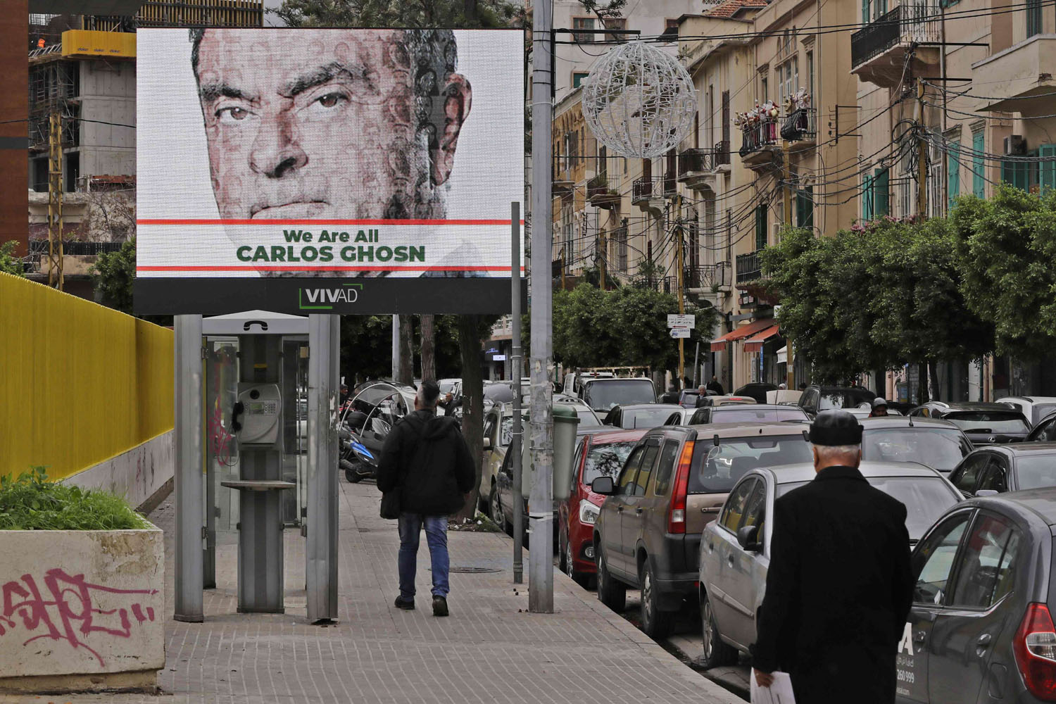 تعاطف كبير مع كارلوس غصن في الشارع اللبناني