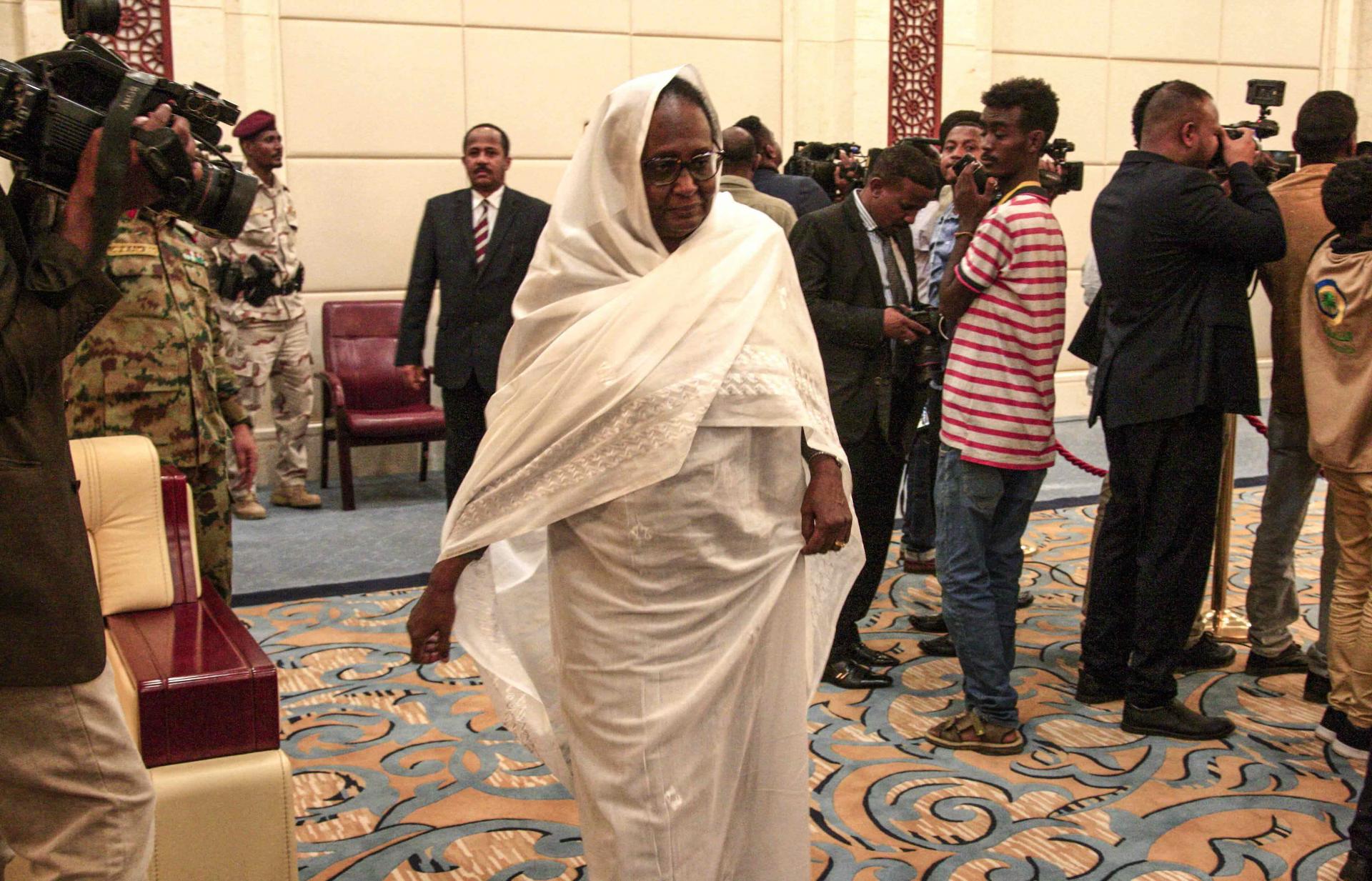 وزيرة الخارجية السودانية أسماء عبد الله