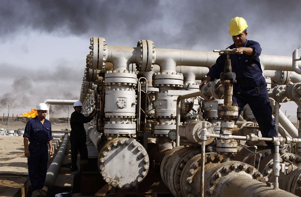 استخراج النفط العراقي