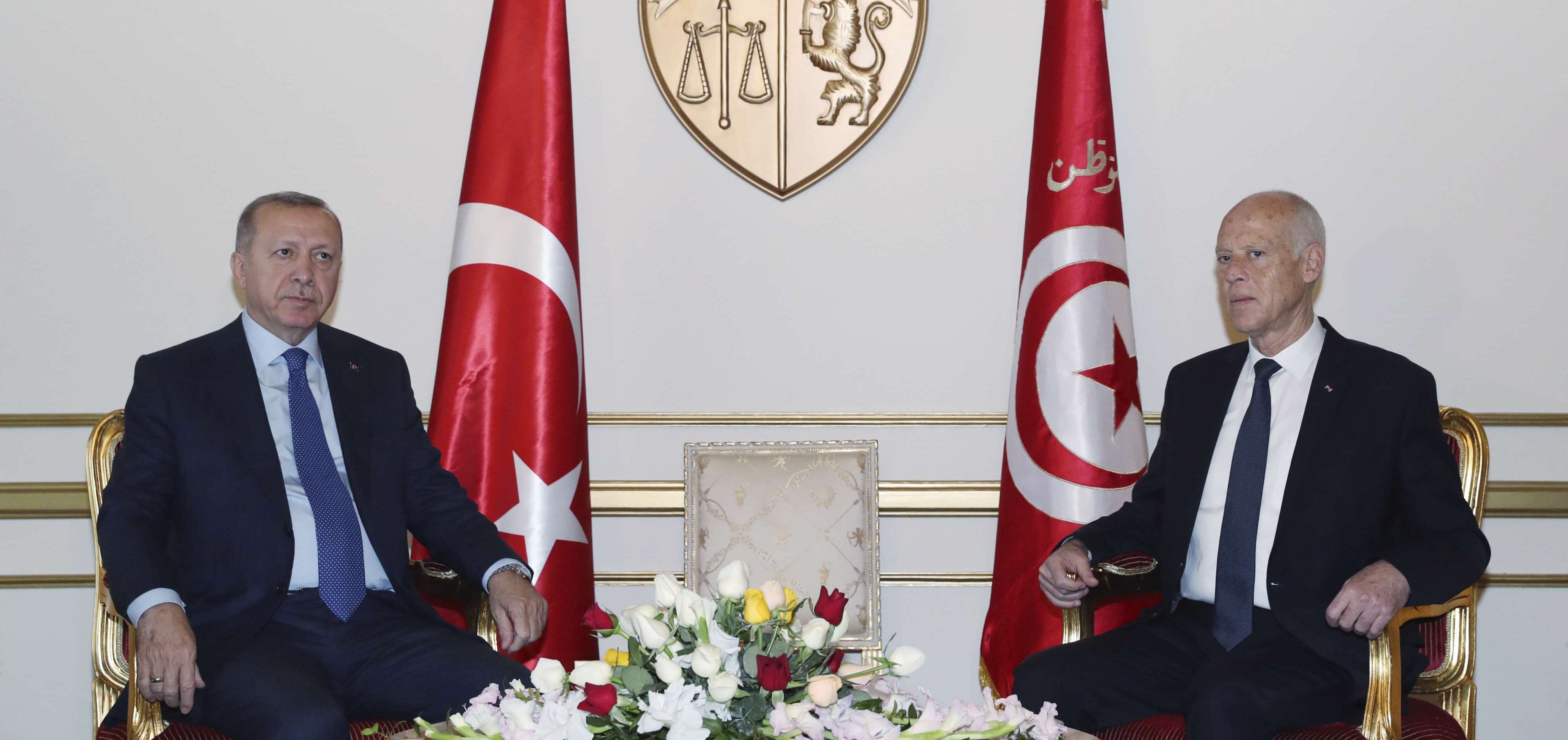 لقاء سابق بين الرئيس التركي ونظيره التونسي