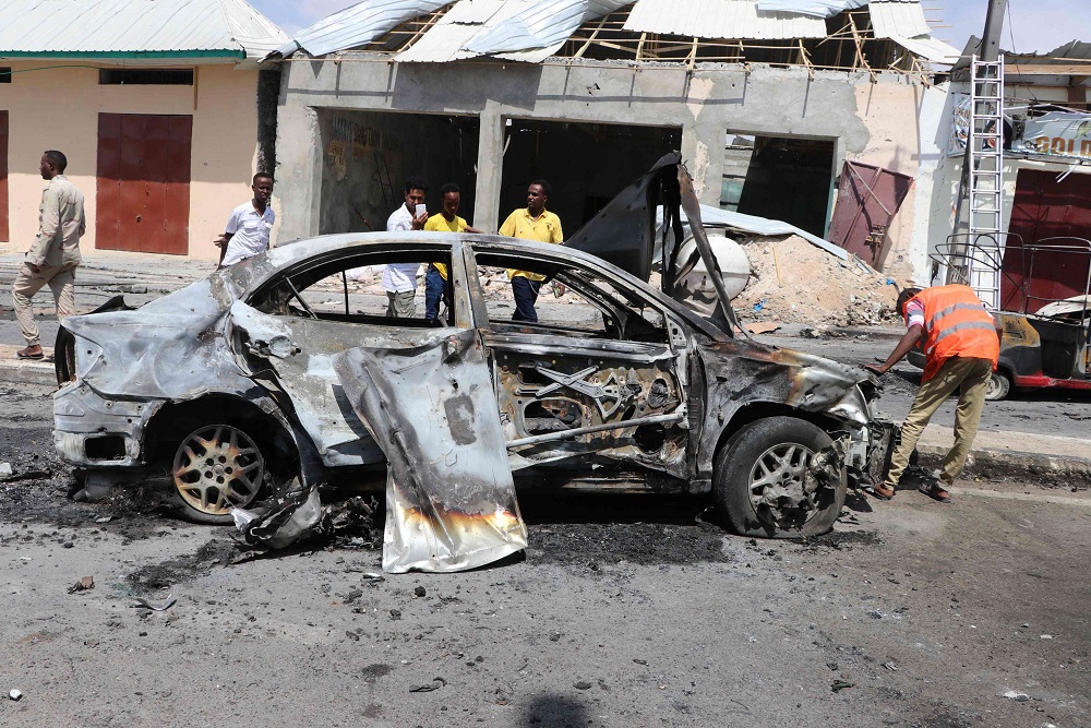 هجوم بسيارة مفخخة في الصومال