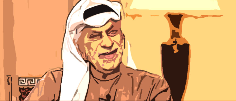 الادعاء بمشاركته بثورة ظفار والادعاء أنه نصح السلطان قابوس بالاستعانة بإيران