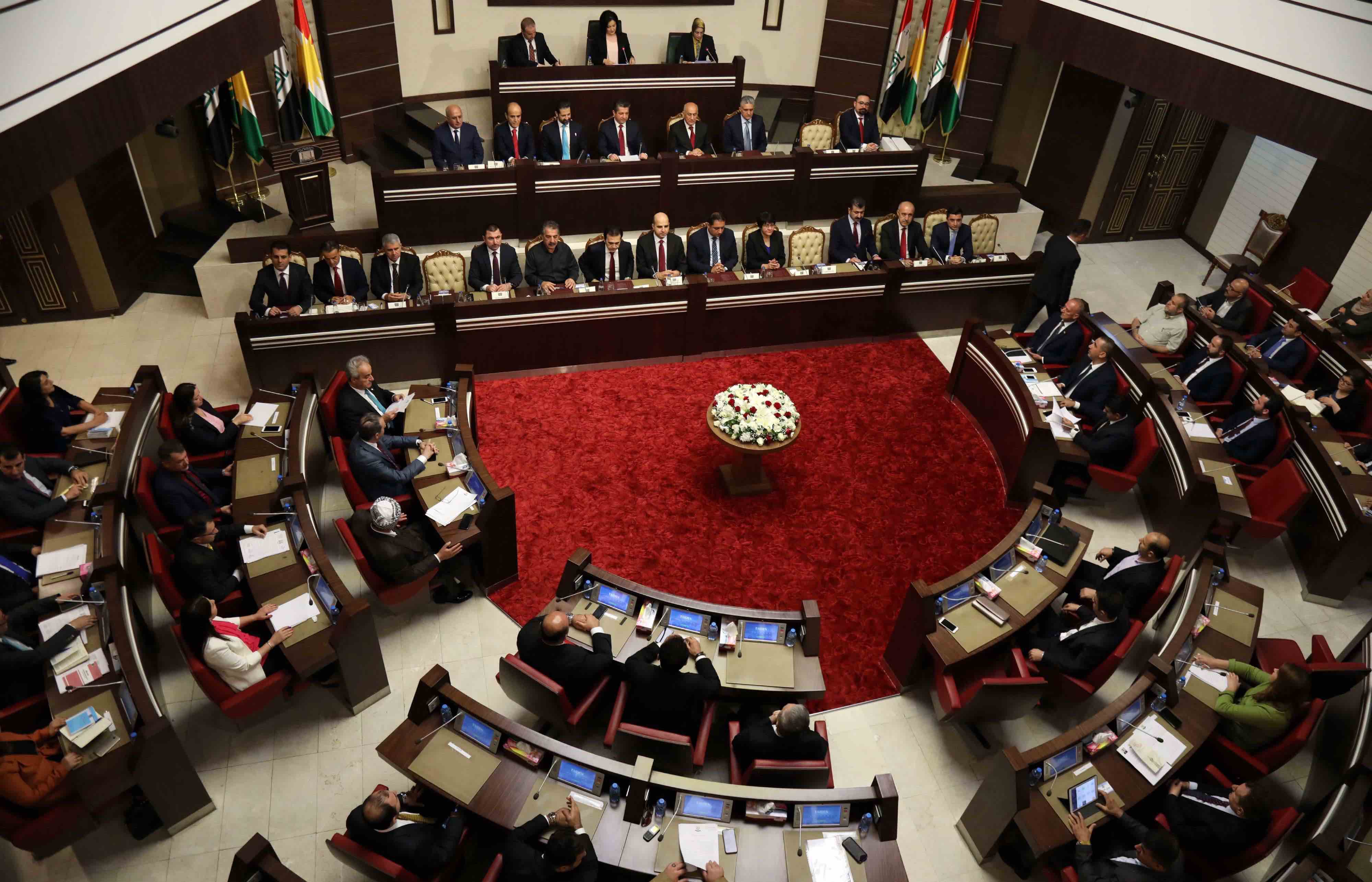 Not a single Kurdish lawmaker attended the federal parliament's vote to oust foreign troops, declining to take a stance on the controversial issue.